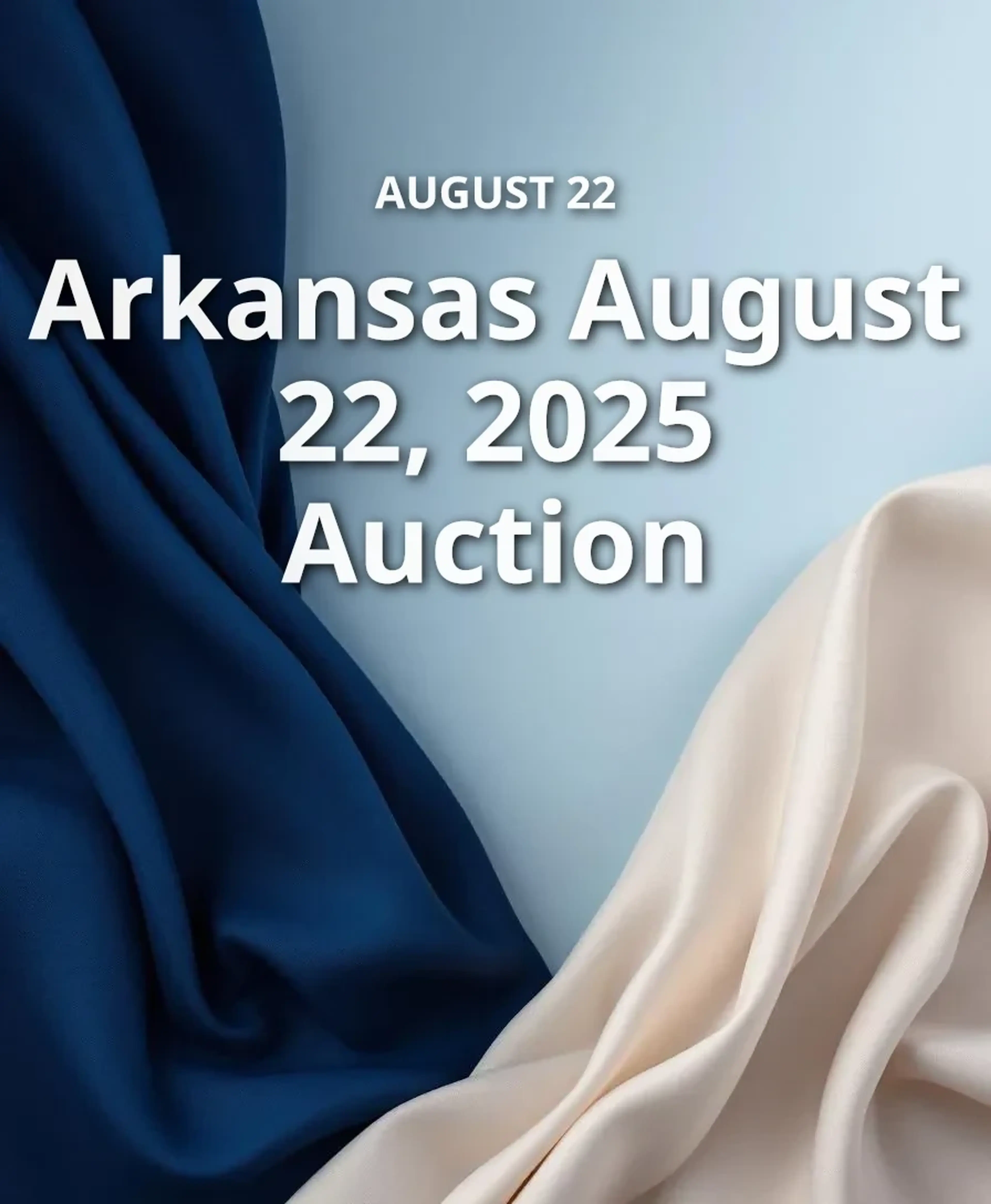 Arkansas August 22, 2025  Auction