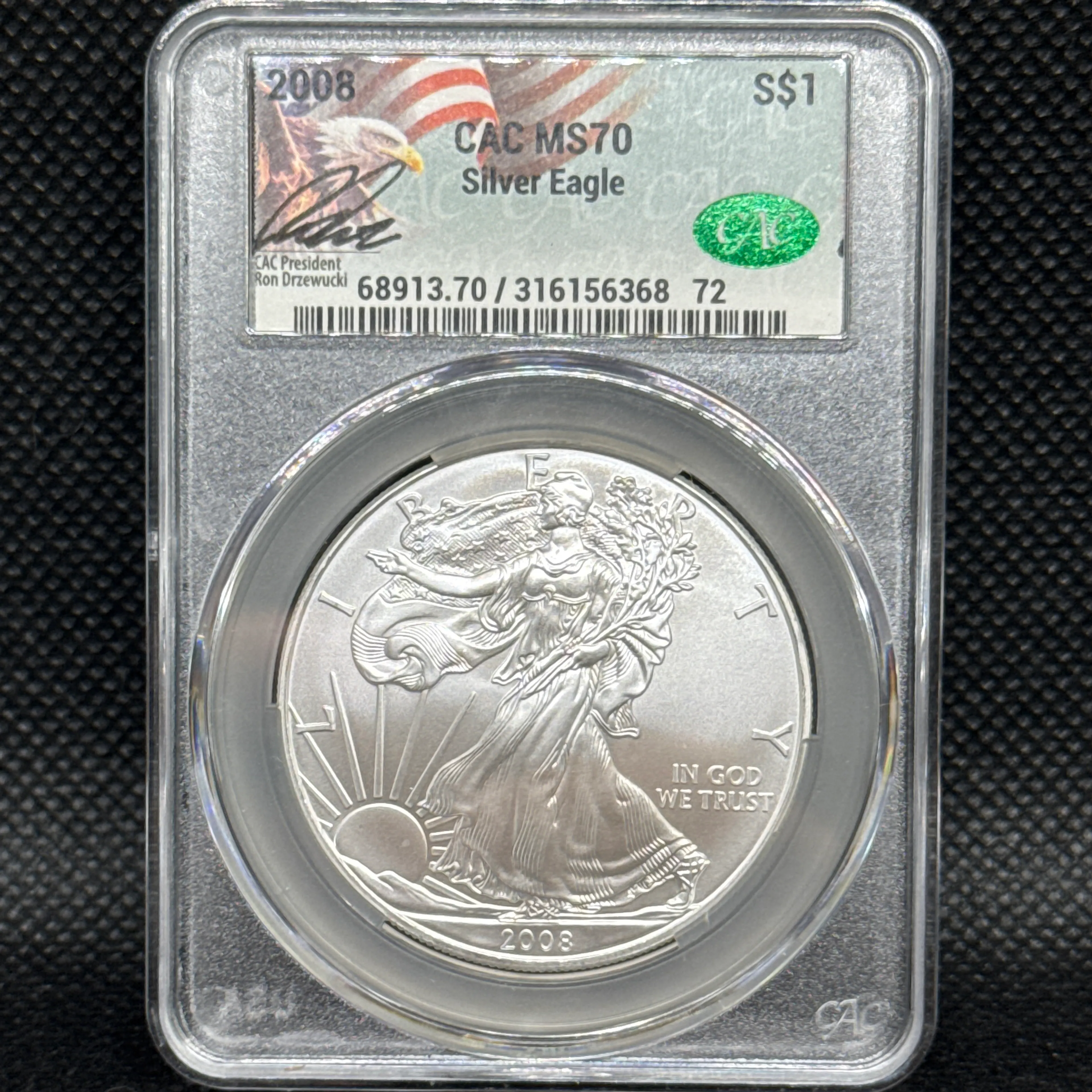 2008 Silver Eagle Ron Drzewucki - Image 1