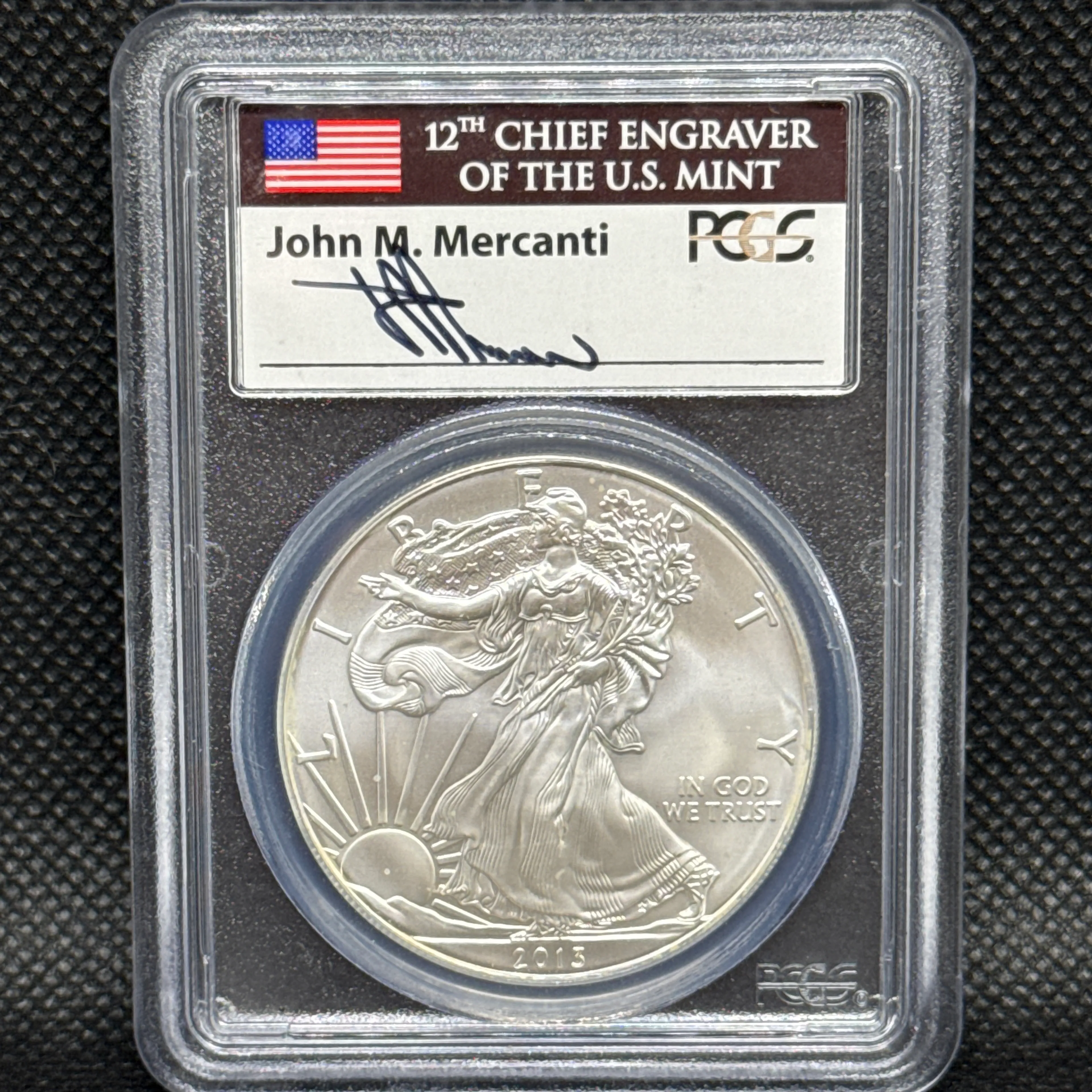 2013 Silver Eagle FS John Mercanti - Image 1