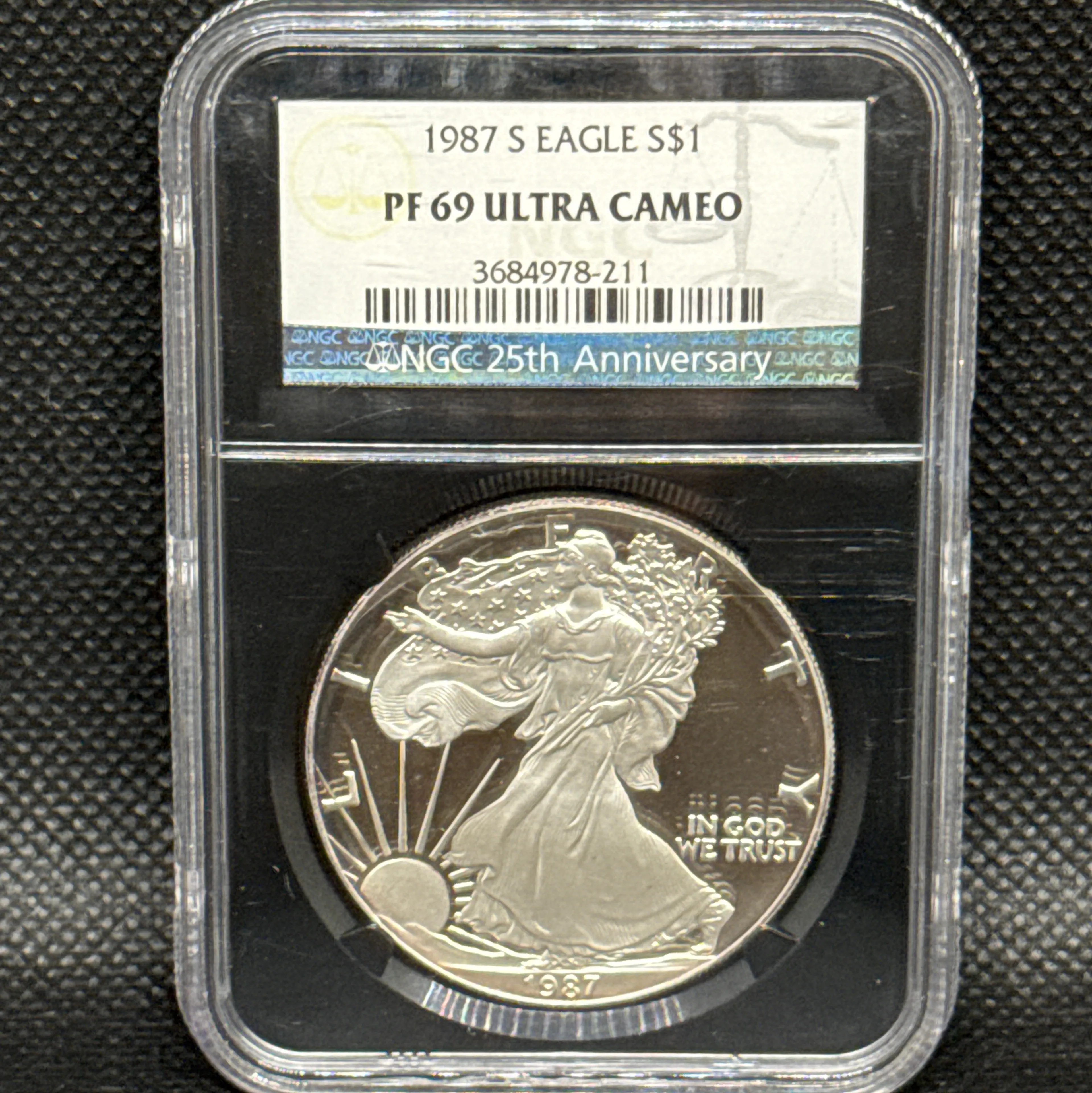 1987-S Silver Eagle DCAM - Image 1