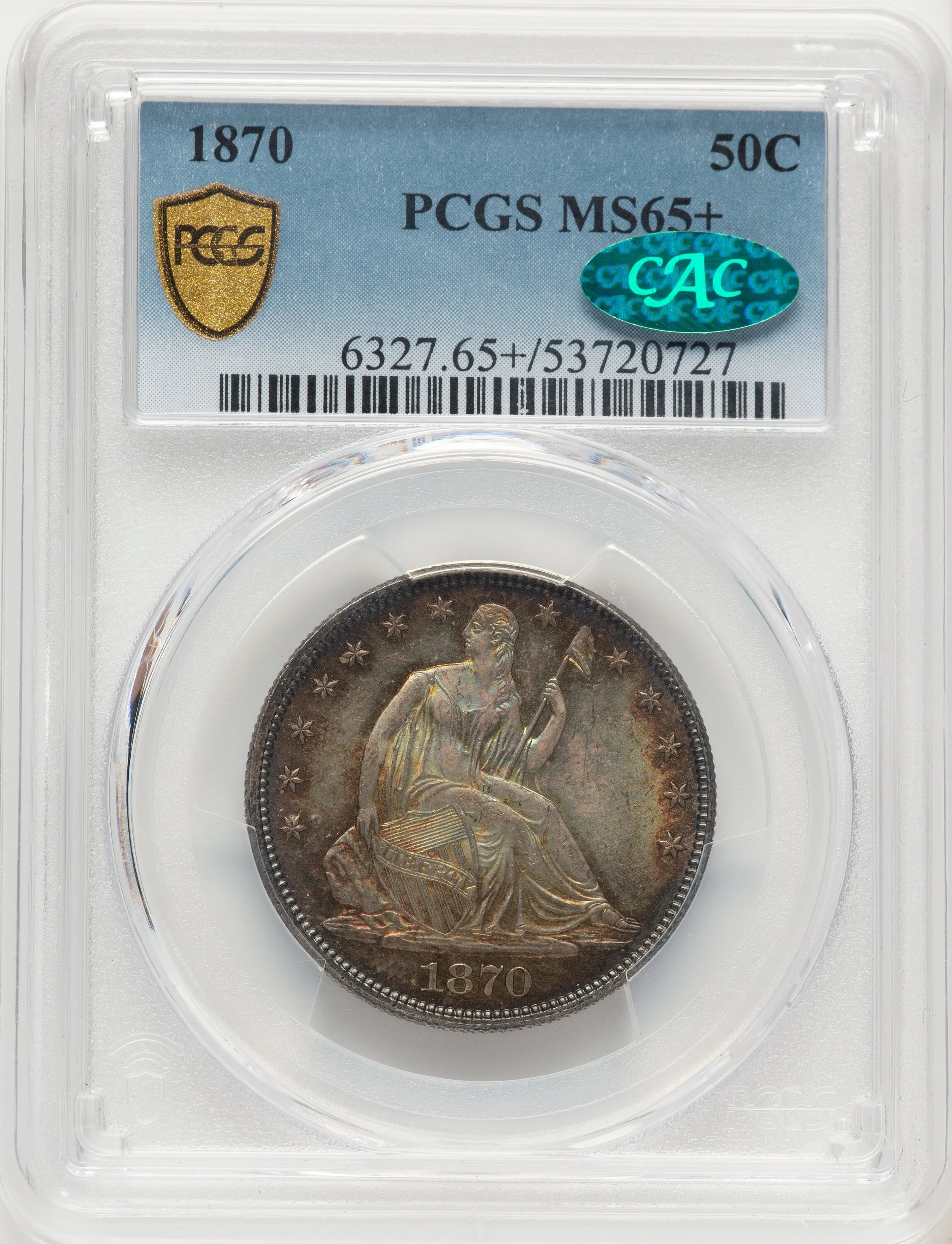 1870 50C, MSPCGS Plus