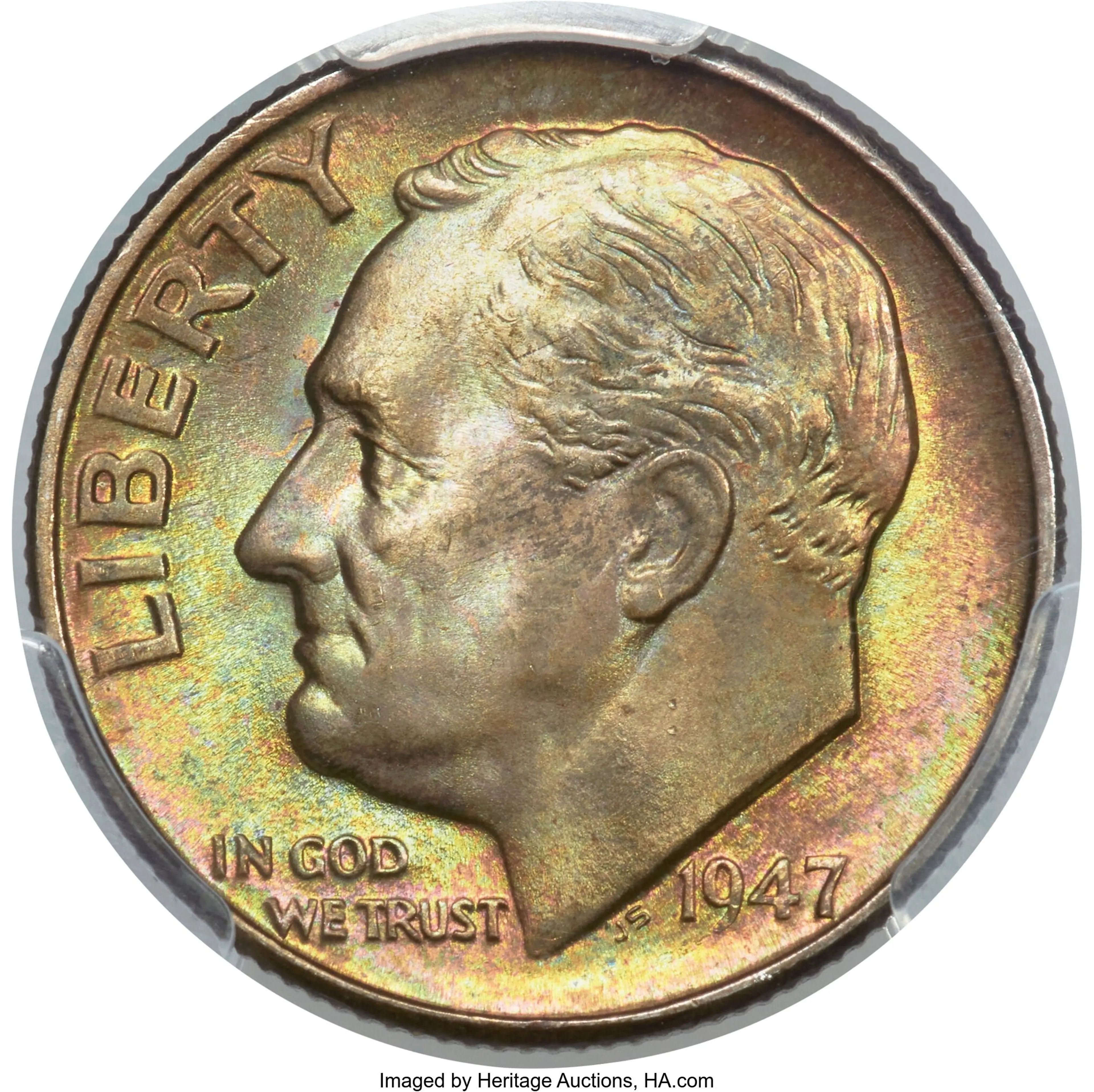 1947-D 10C, FB