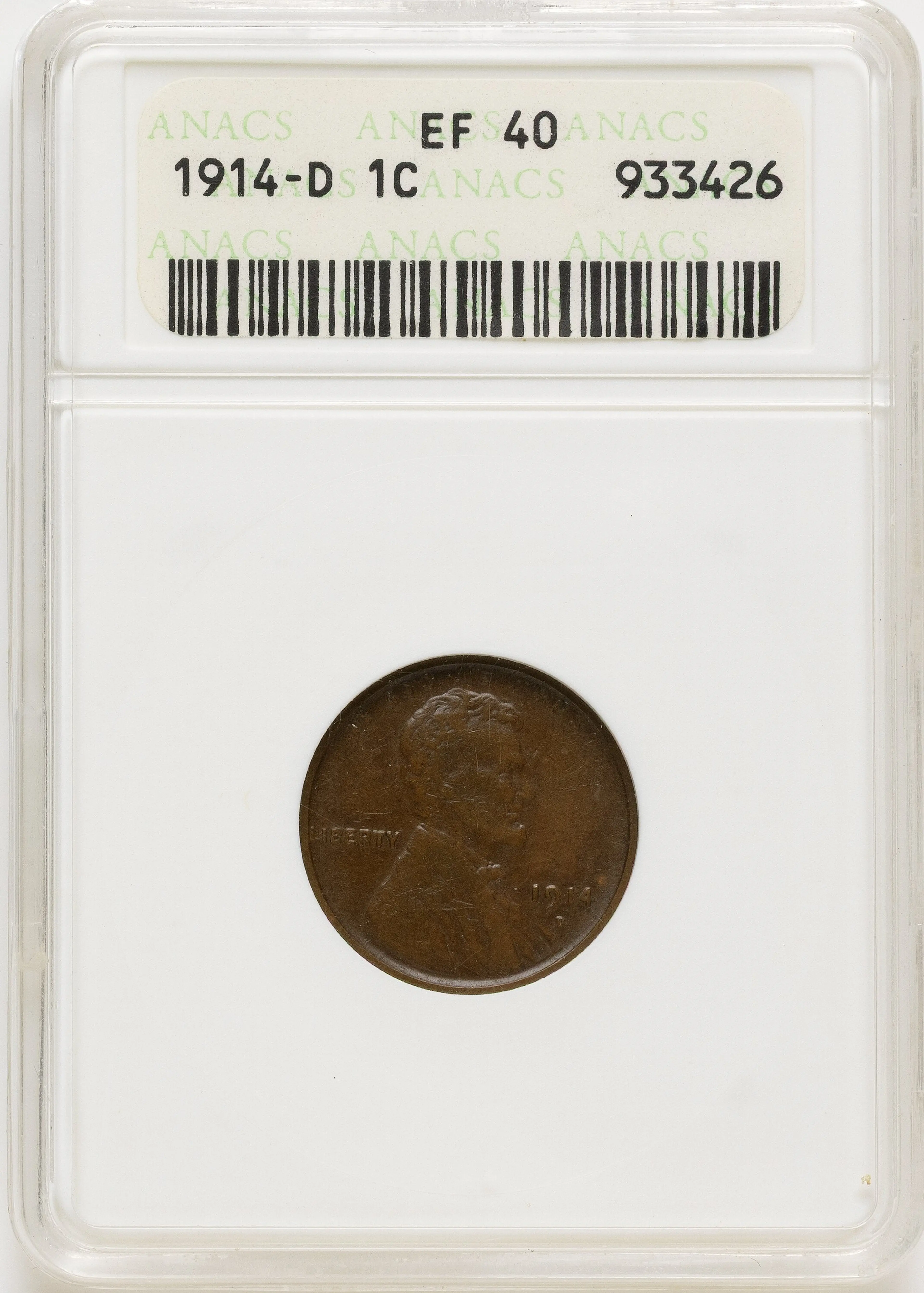 1914-D 1C, BN