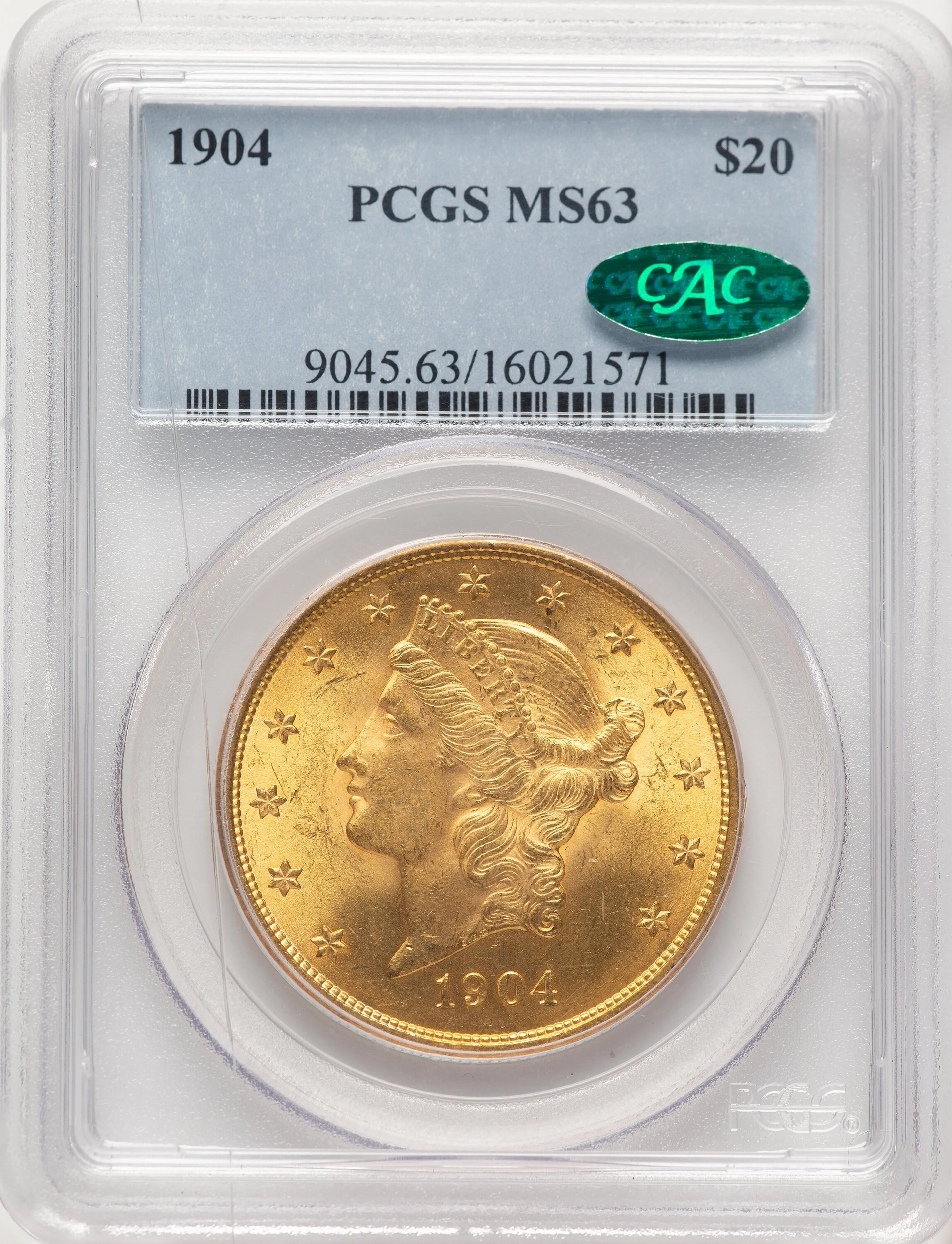 1904 $20 Liberty