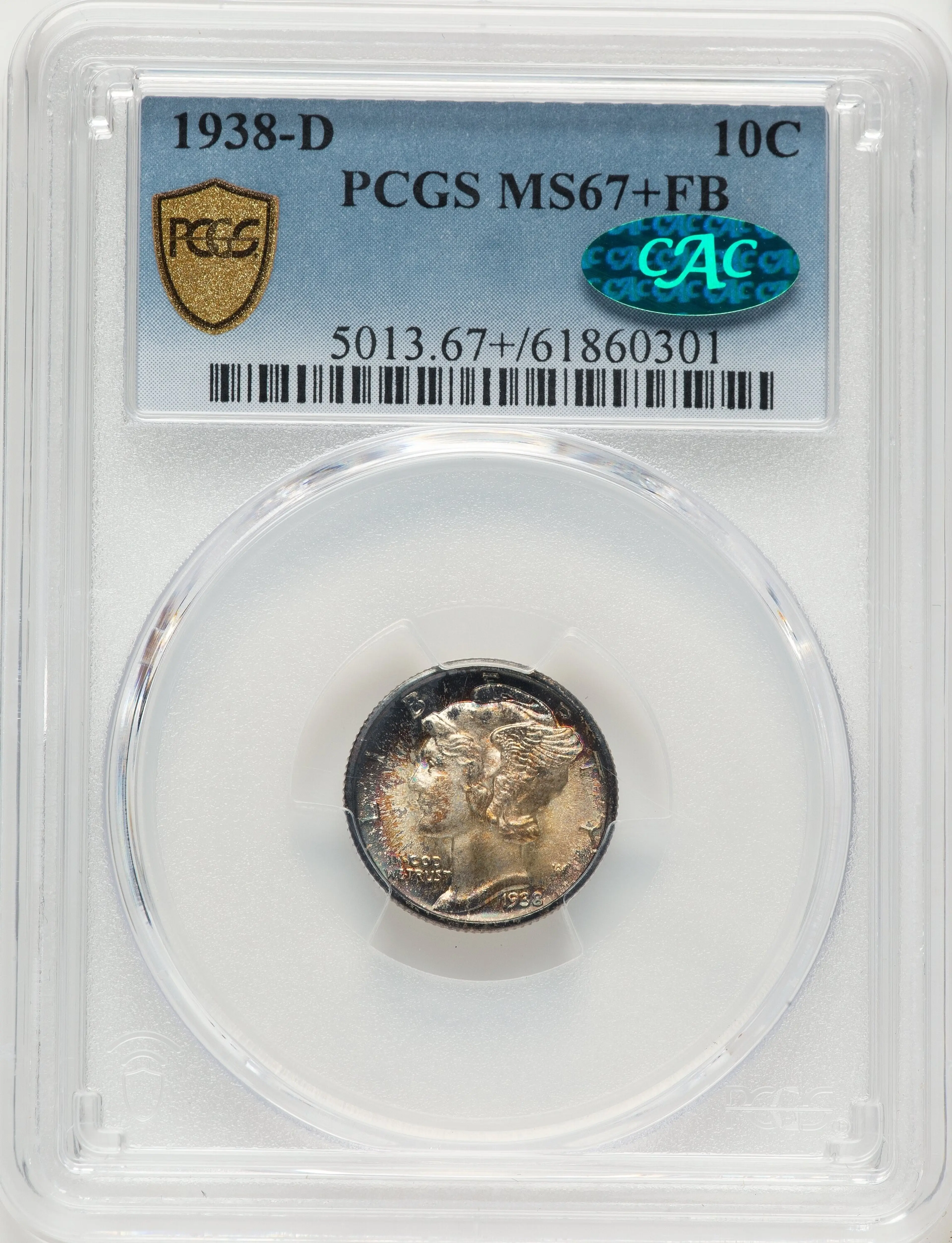 1938-D 10C, FBPCGS Plus