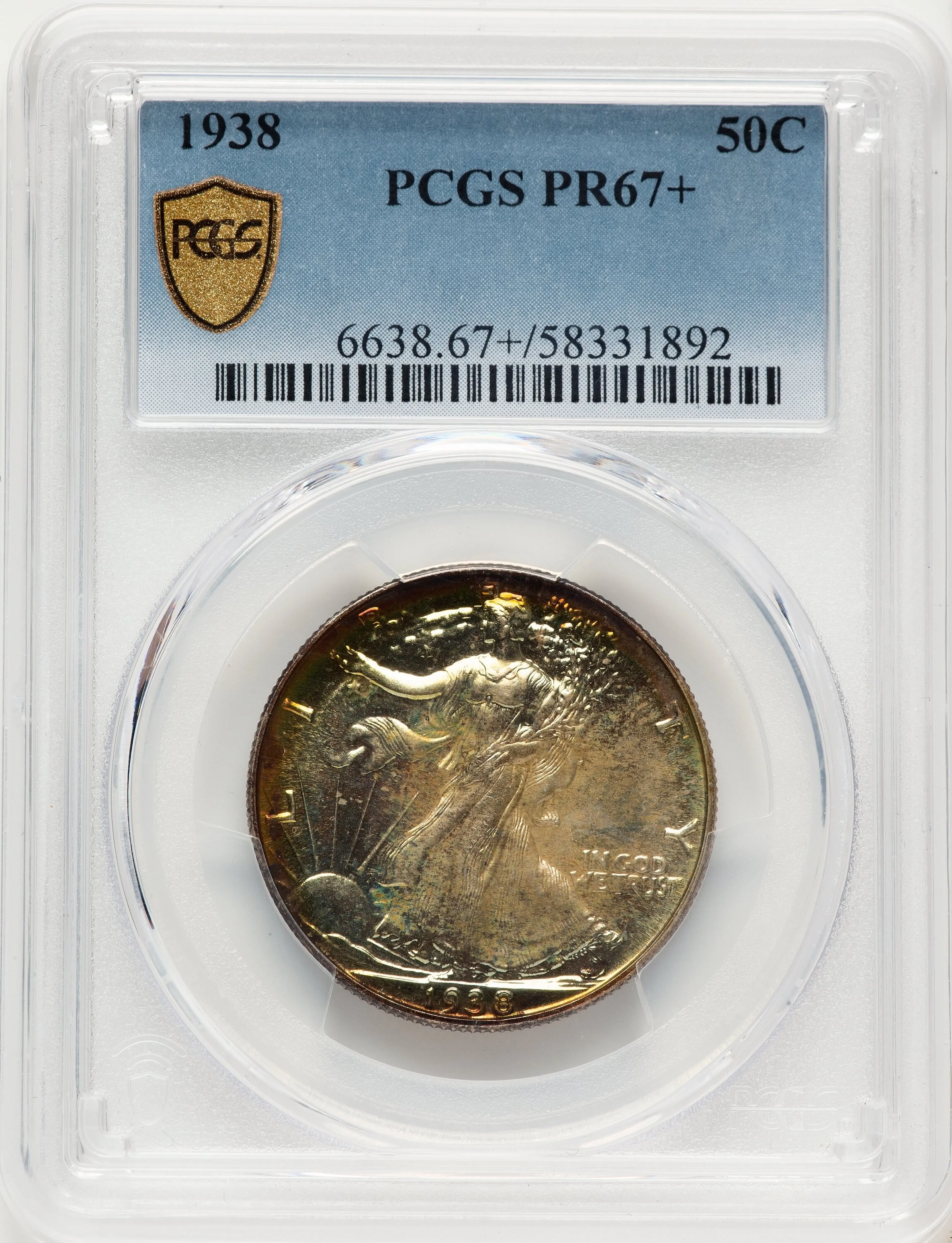 1938 50CPCGS Plus