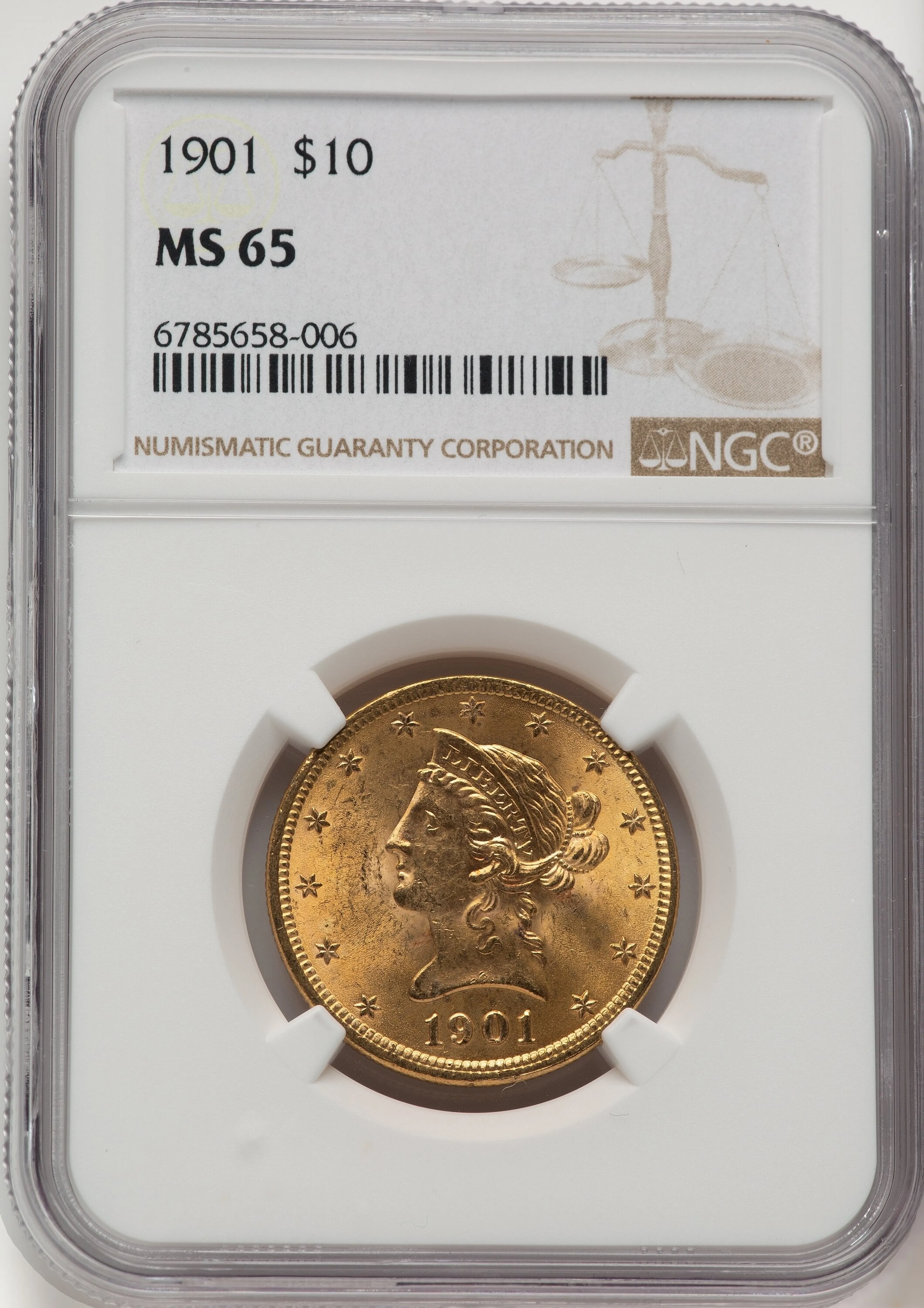 1901 $10 - Image 1