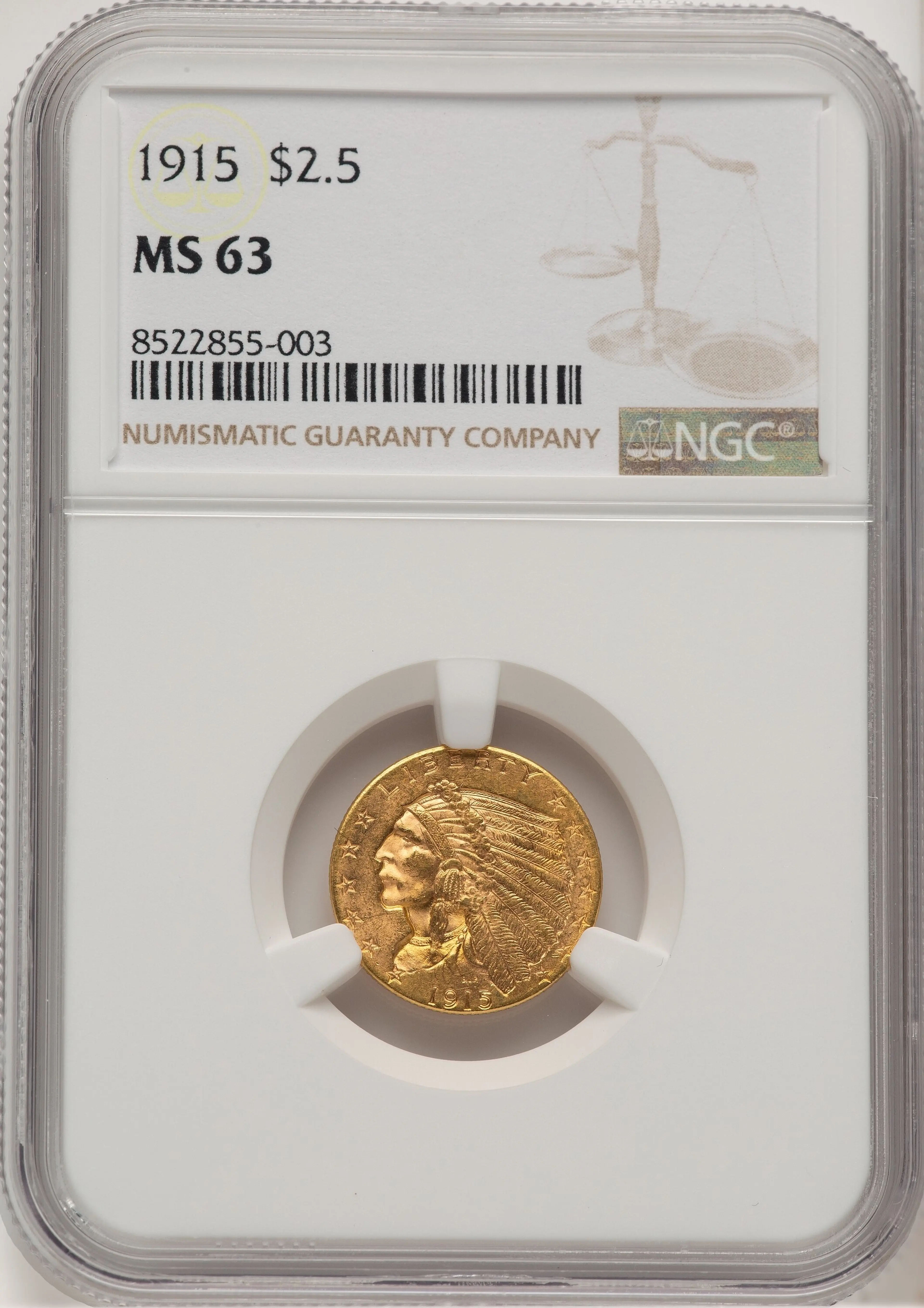 1915 $2 1/2