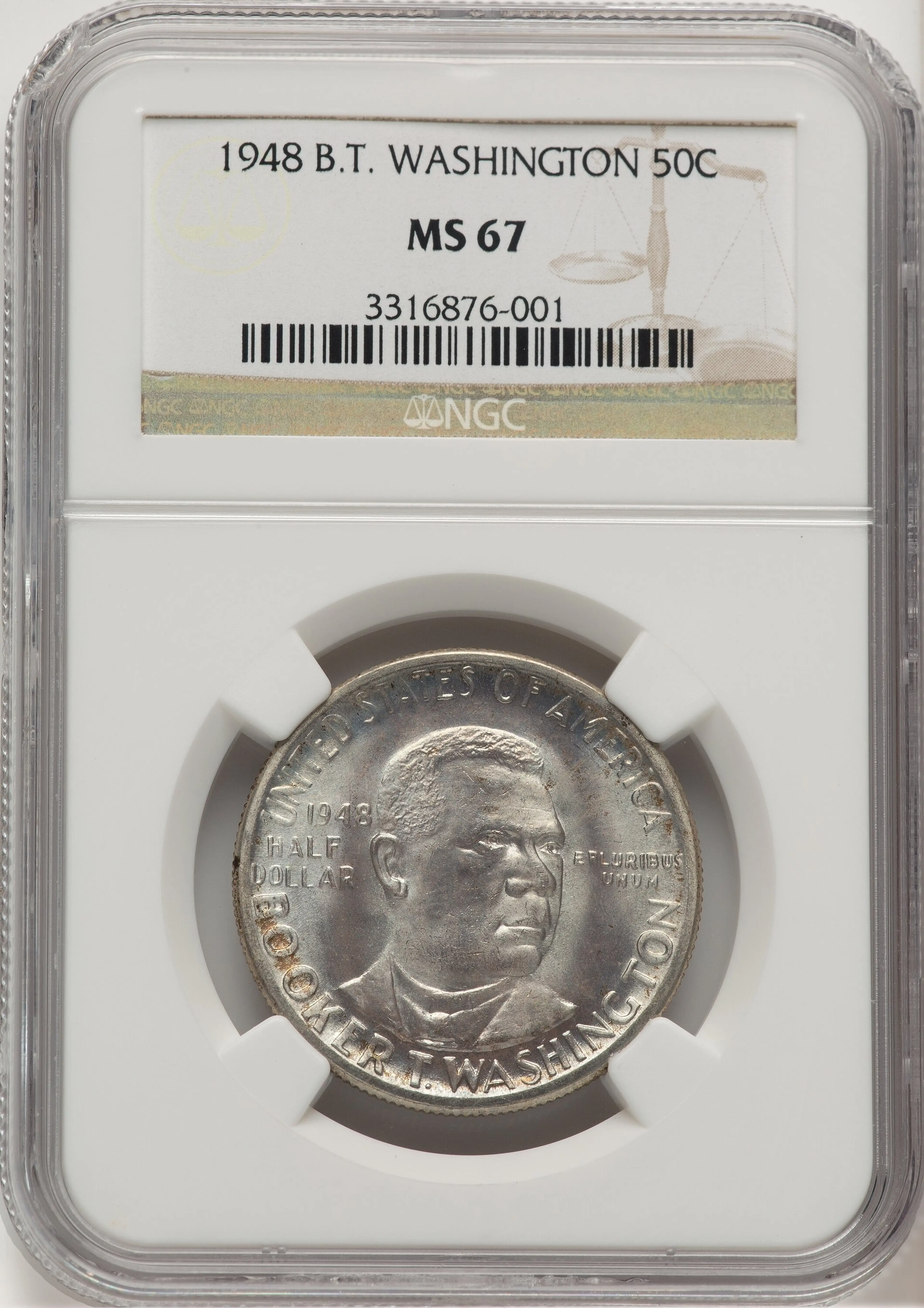 1948 50C Booker T. Washington, MS