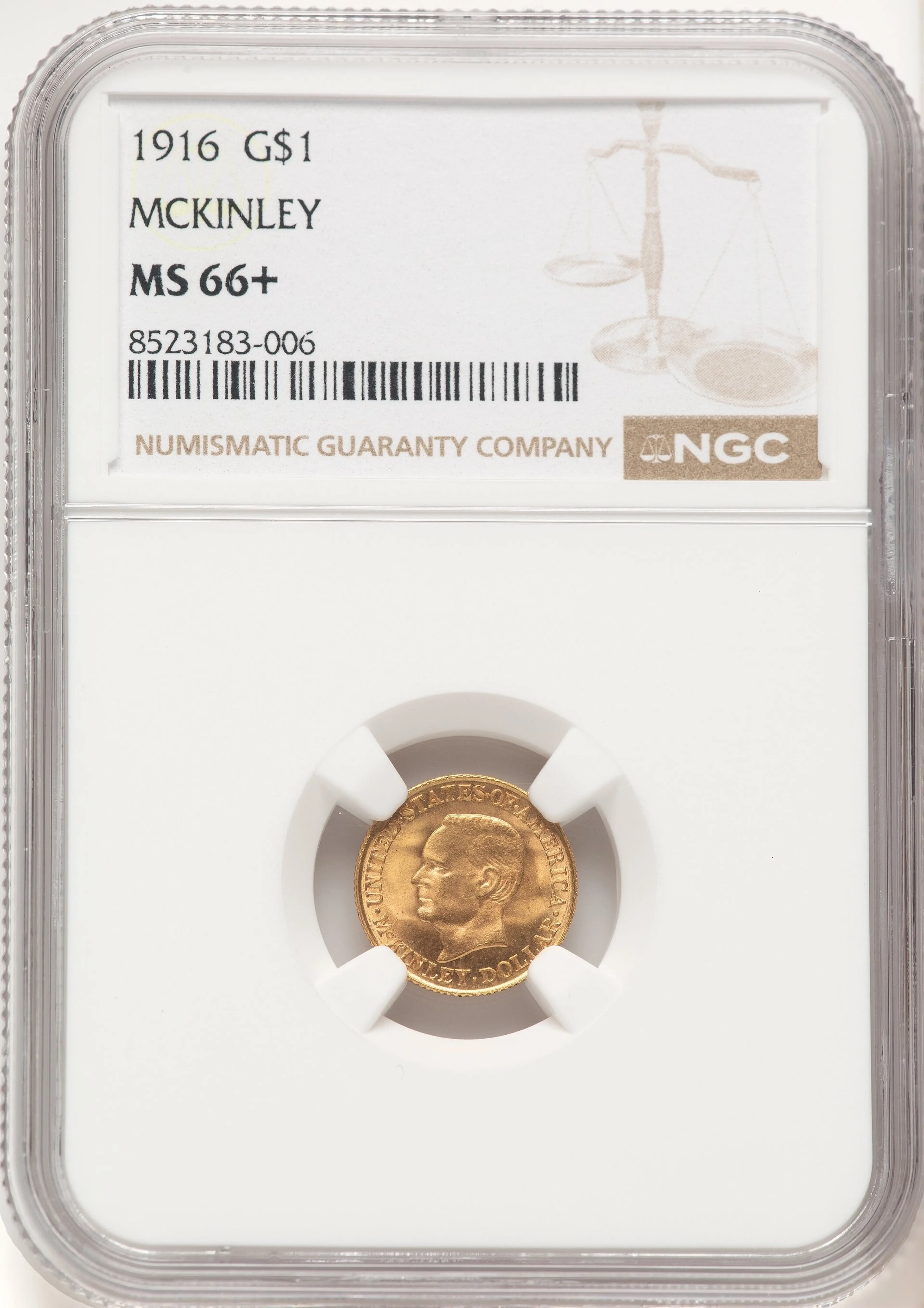 1916 G$1 McKinley