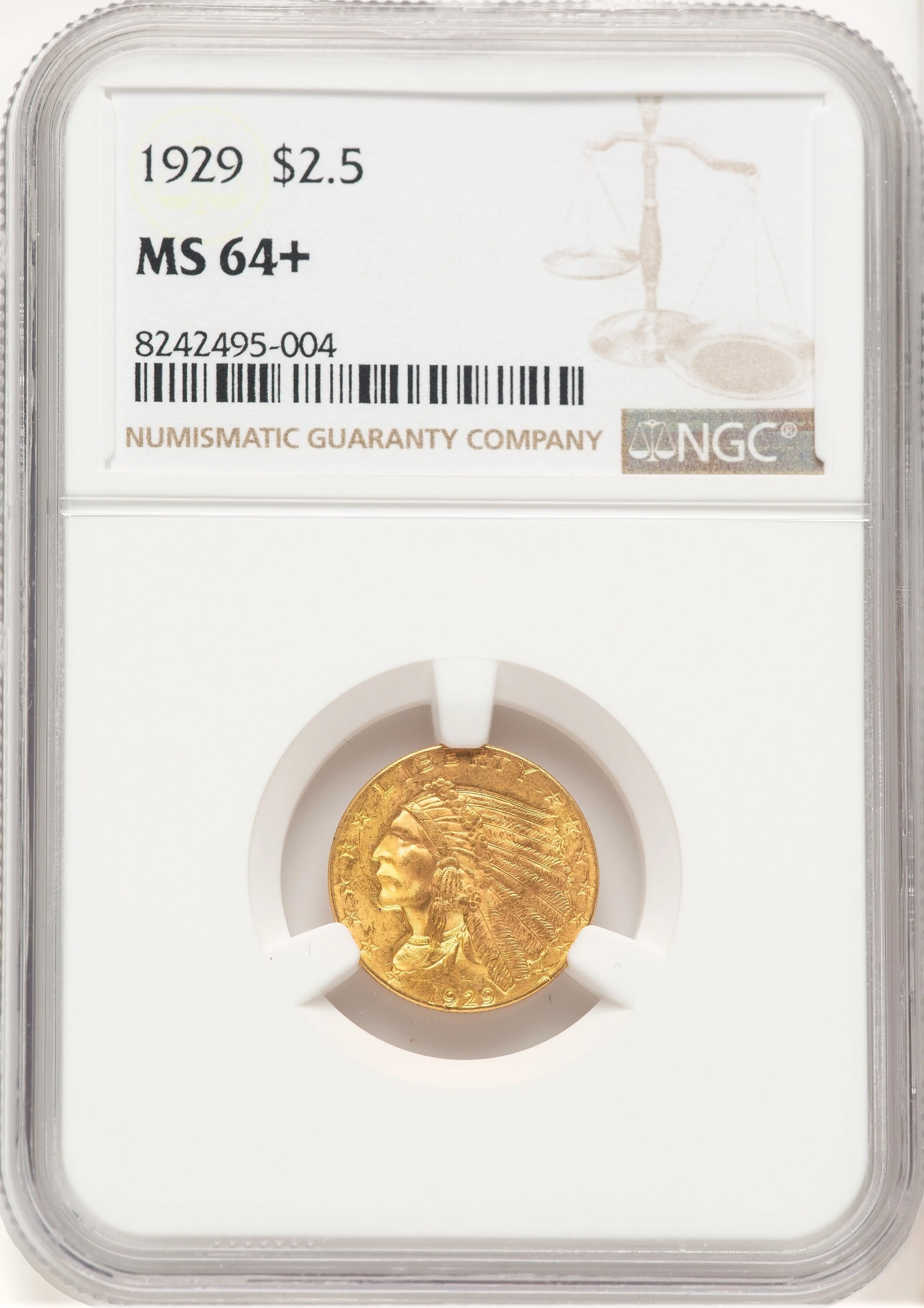 1929 $2 1/2