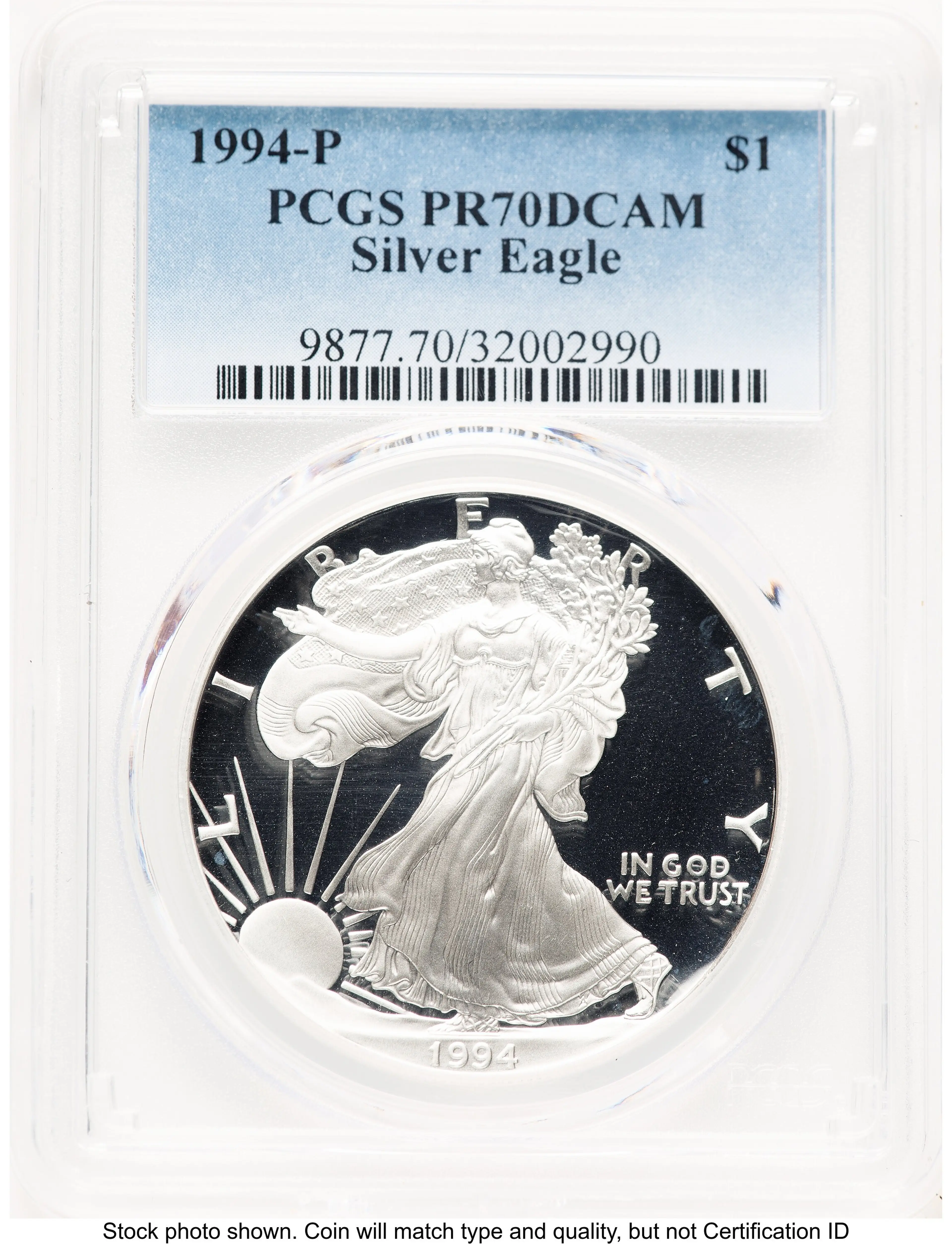 1994-P Proof Silver Eagle 1 oz