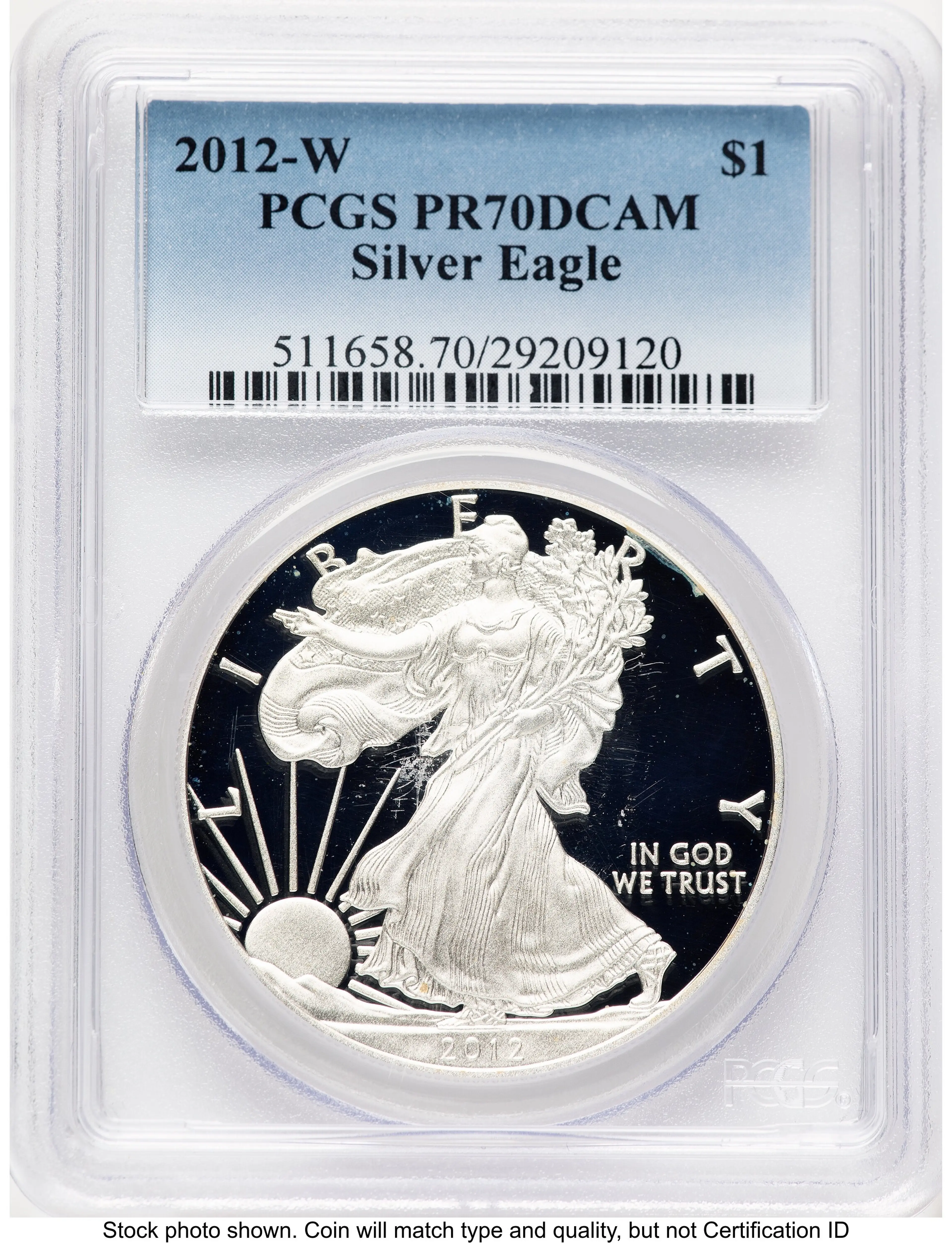 2012-W Proof Silver Eagle 1 oz
