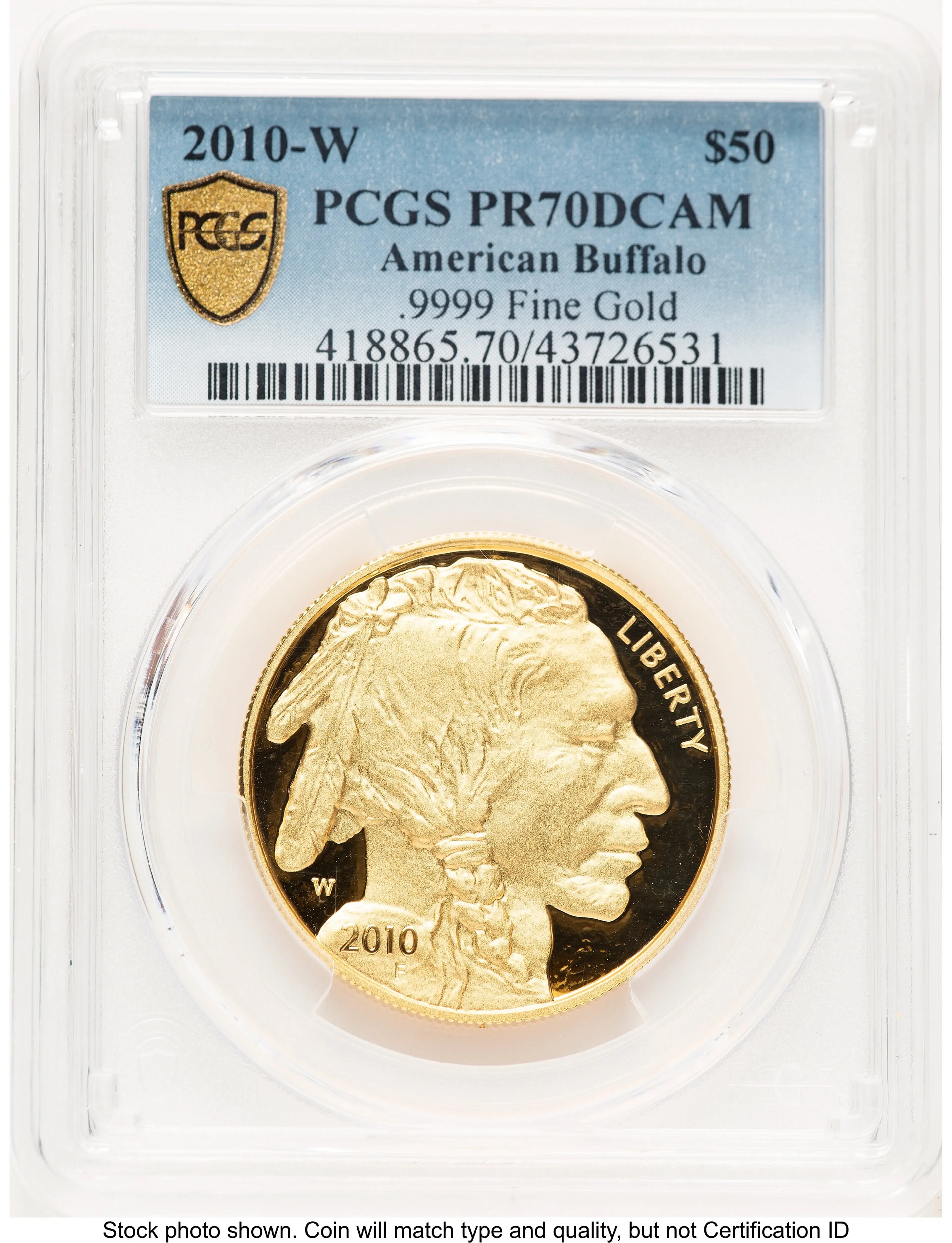 2010-W Proof Gold Buffalo 1 oz