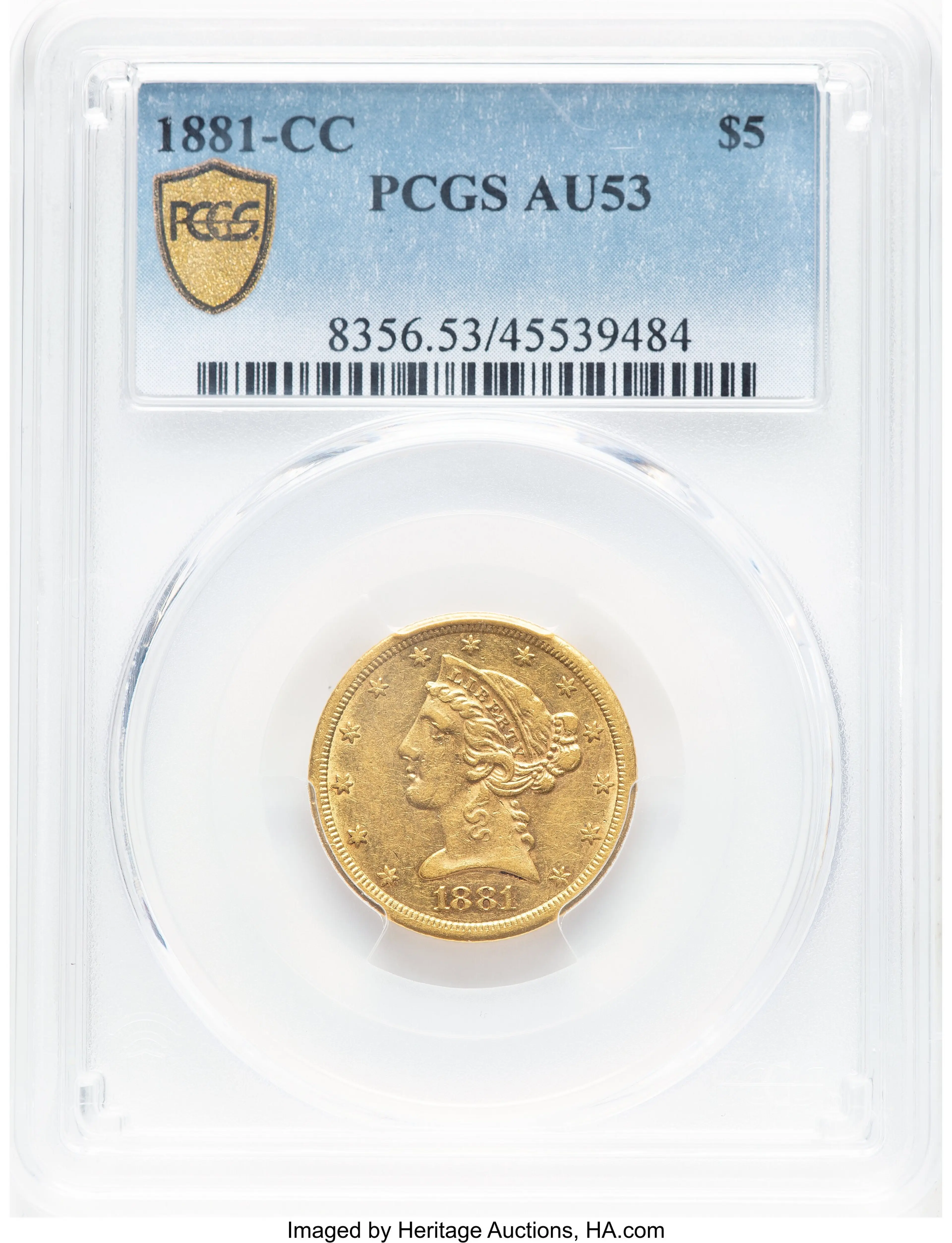 1881-CC $5