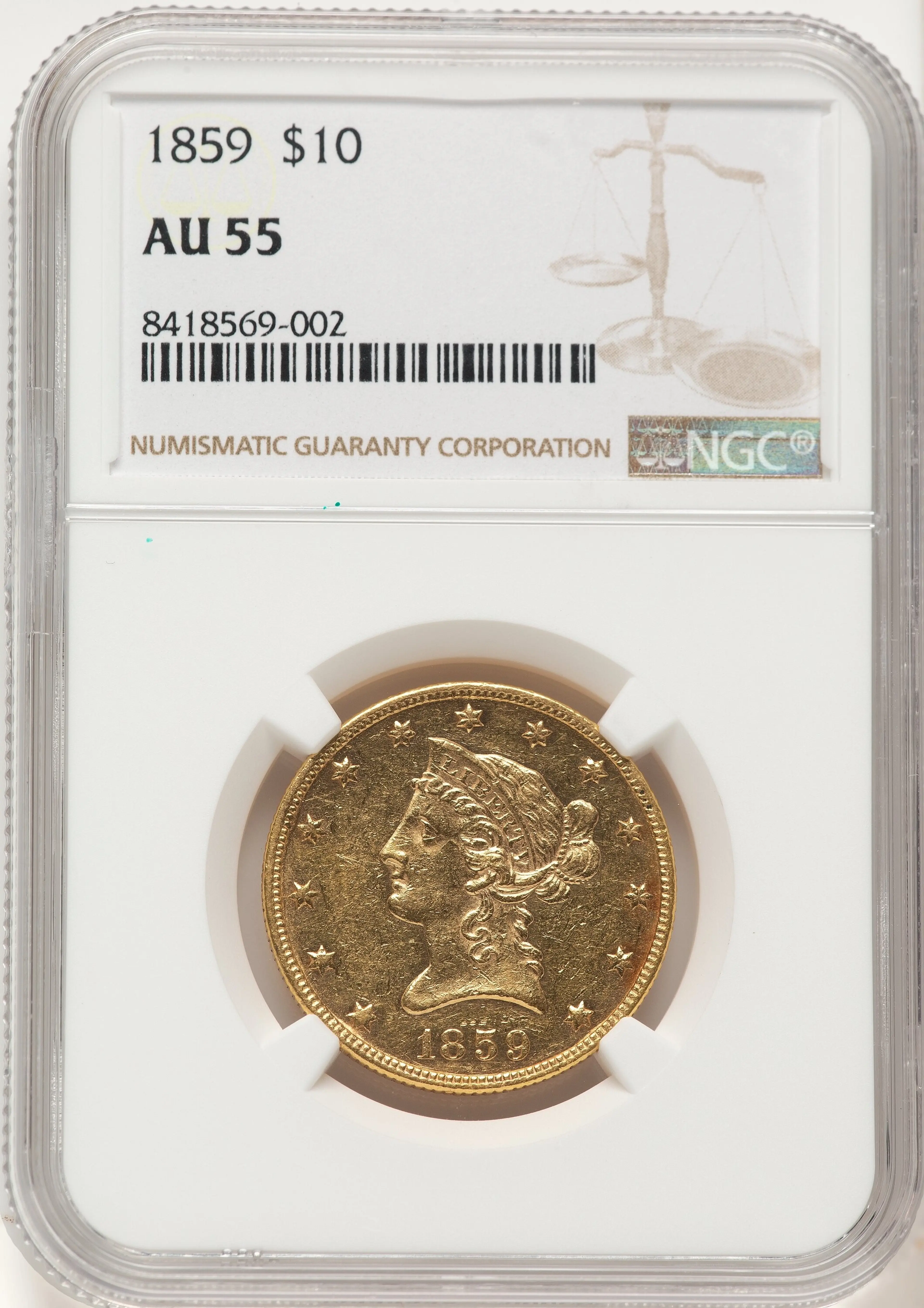 1859 $10