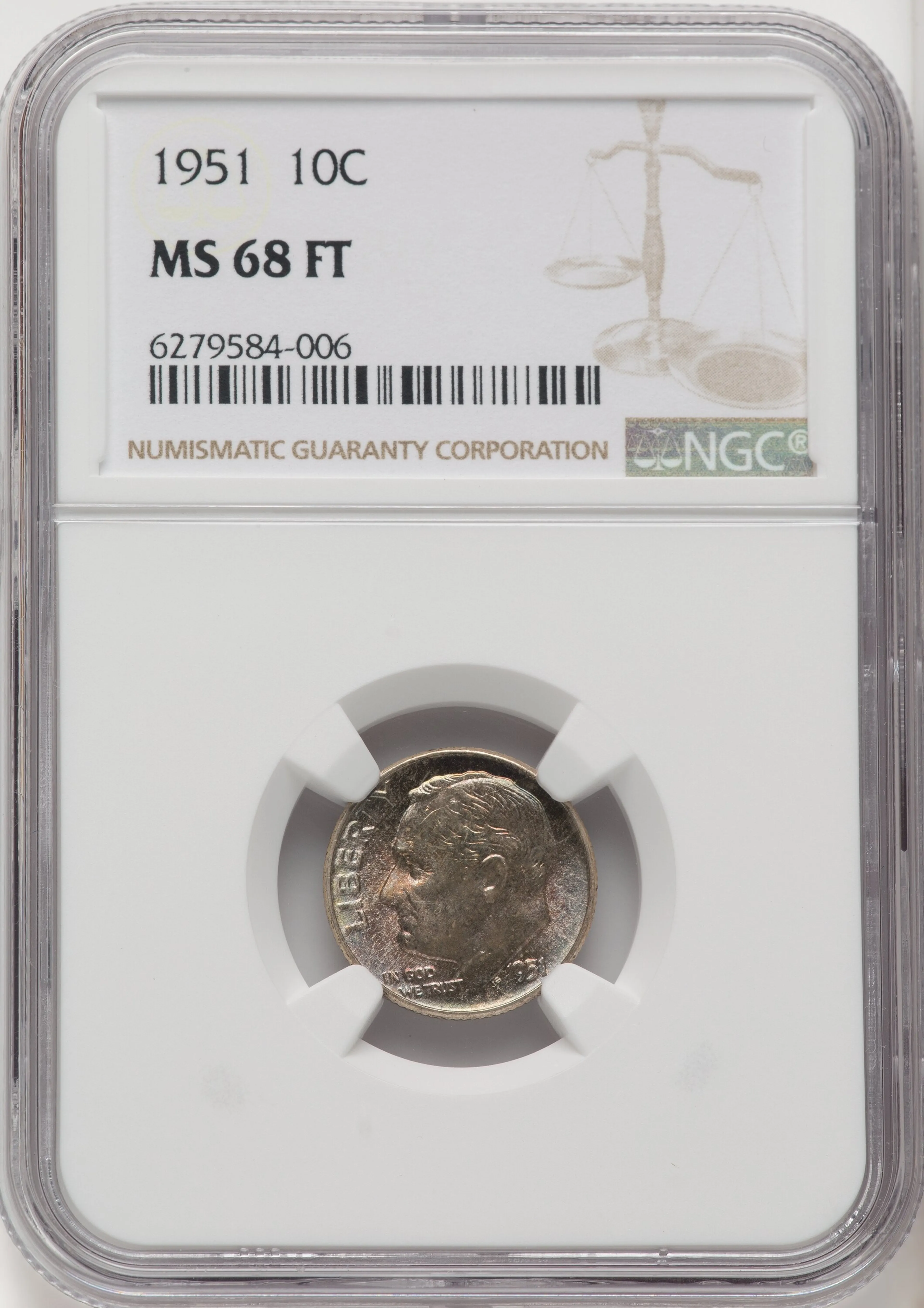 1951 10C, FB - Image 1