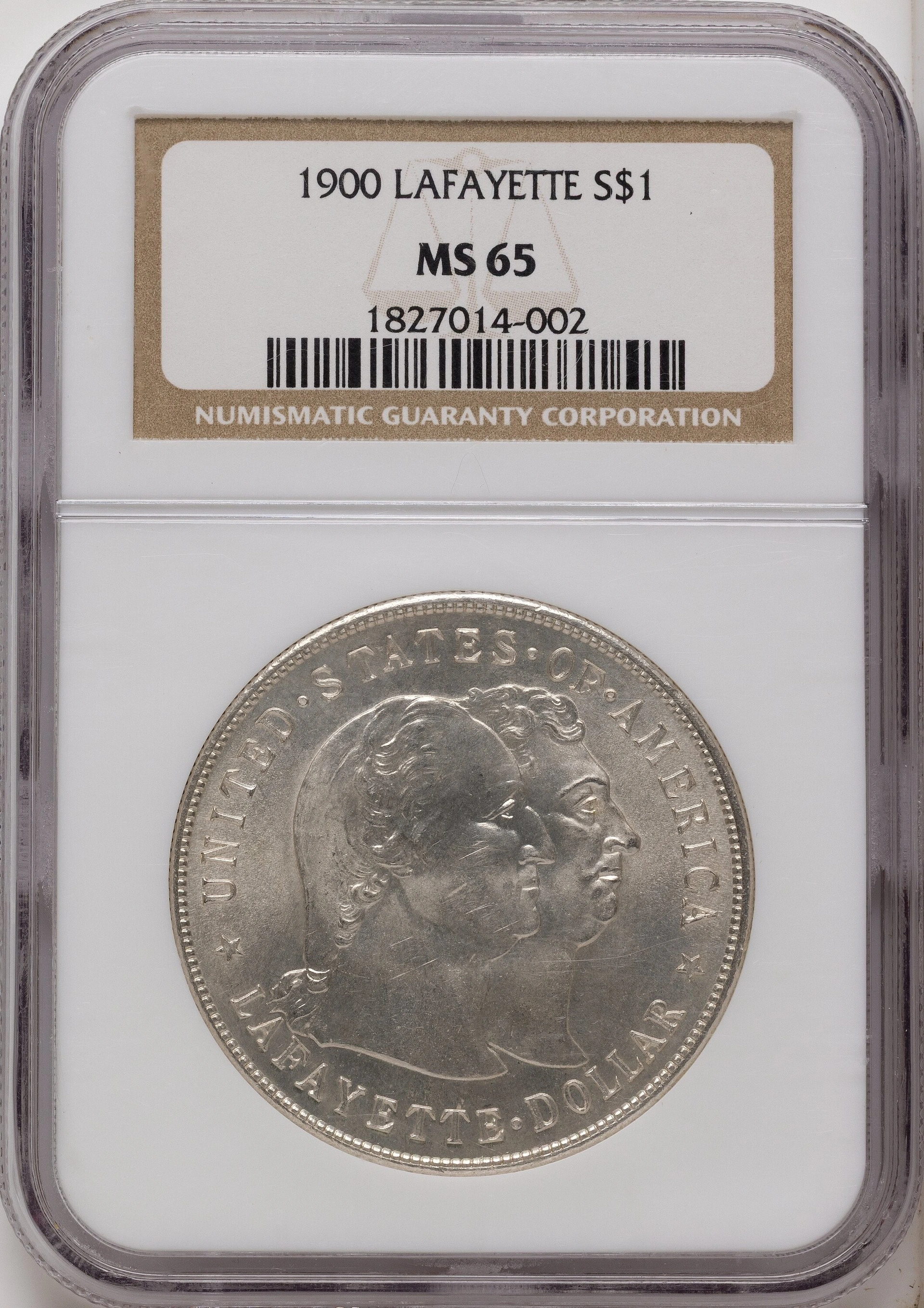 1900 Lafayette Dollar, MS