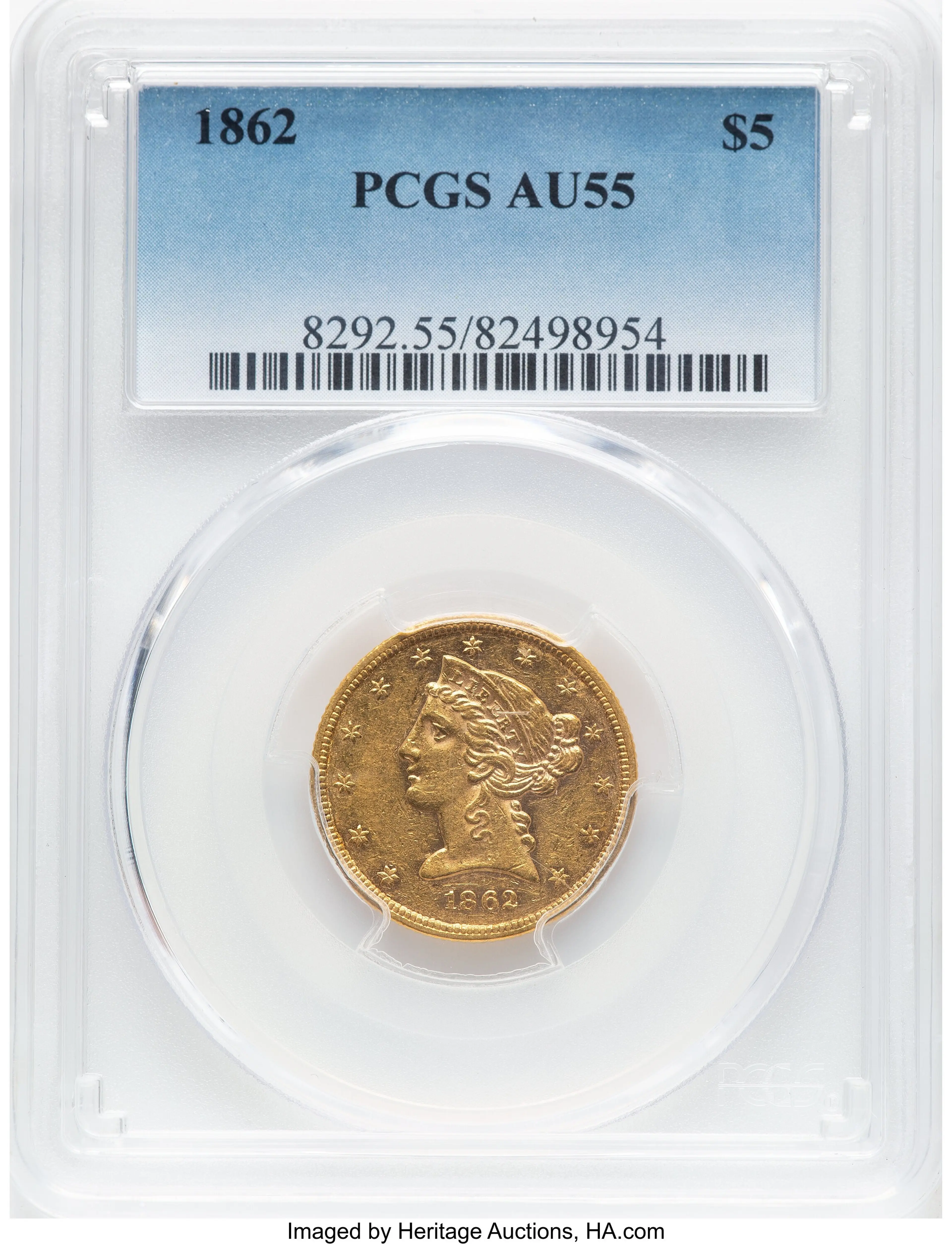 1862 $5