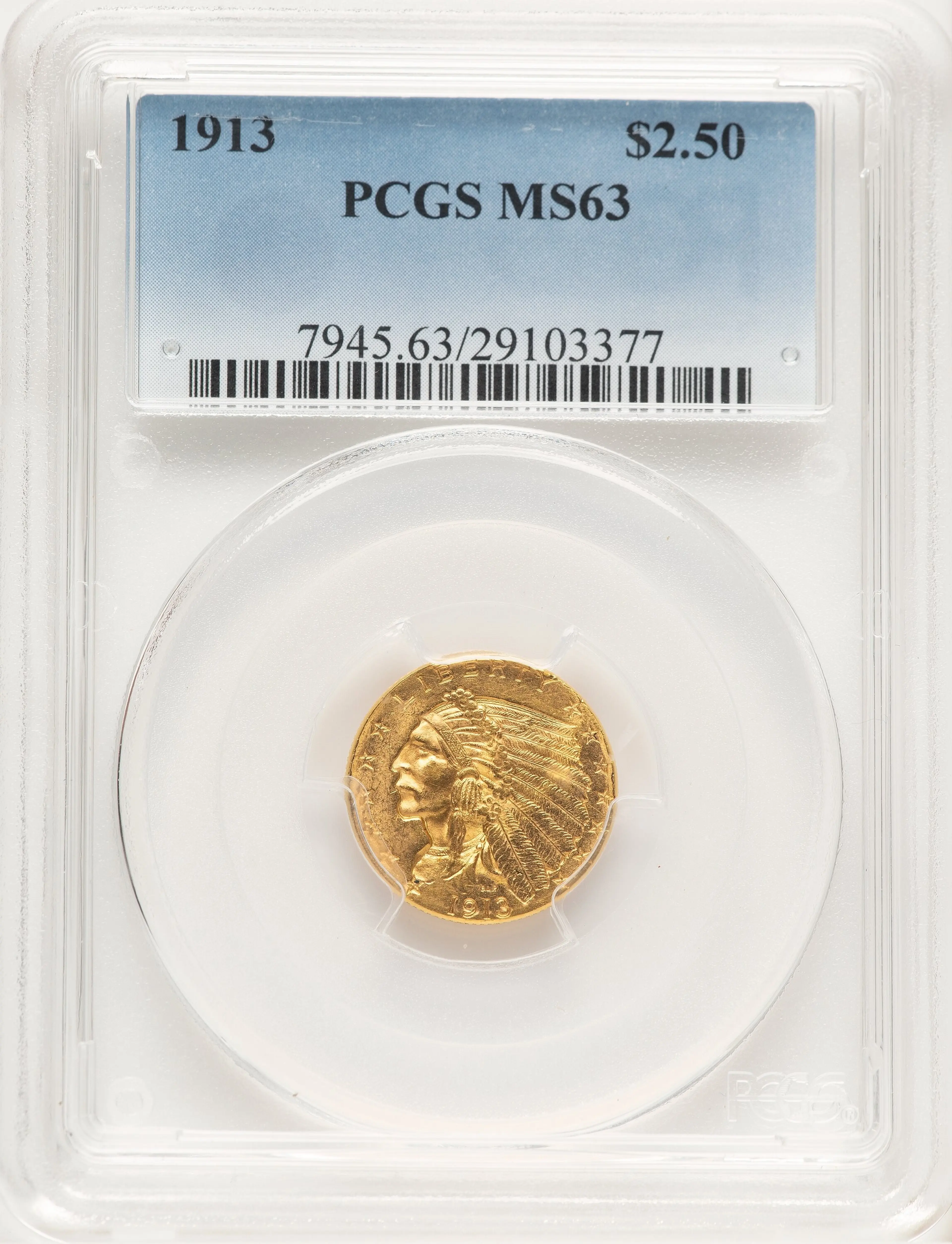 1913 $2 1/2