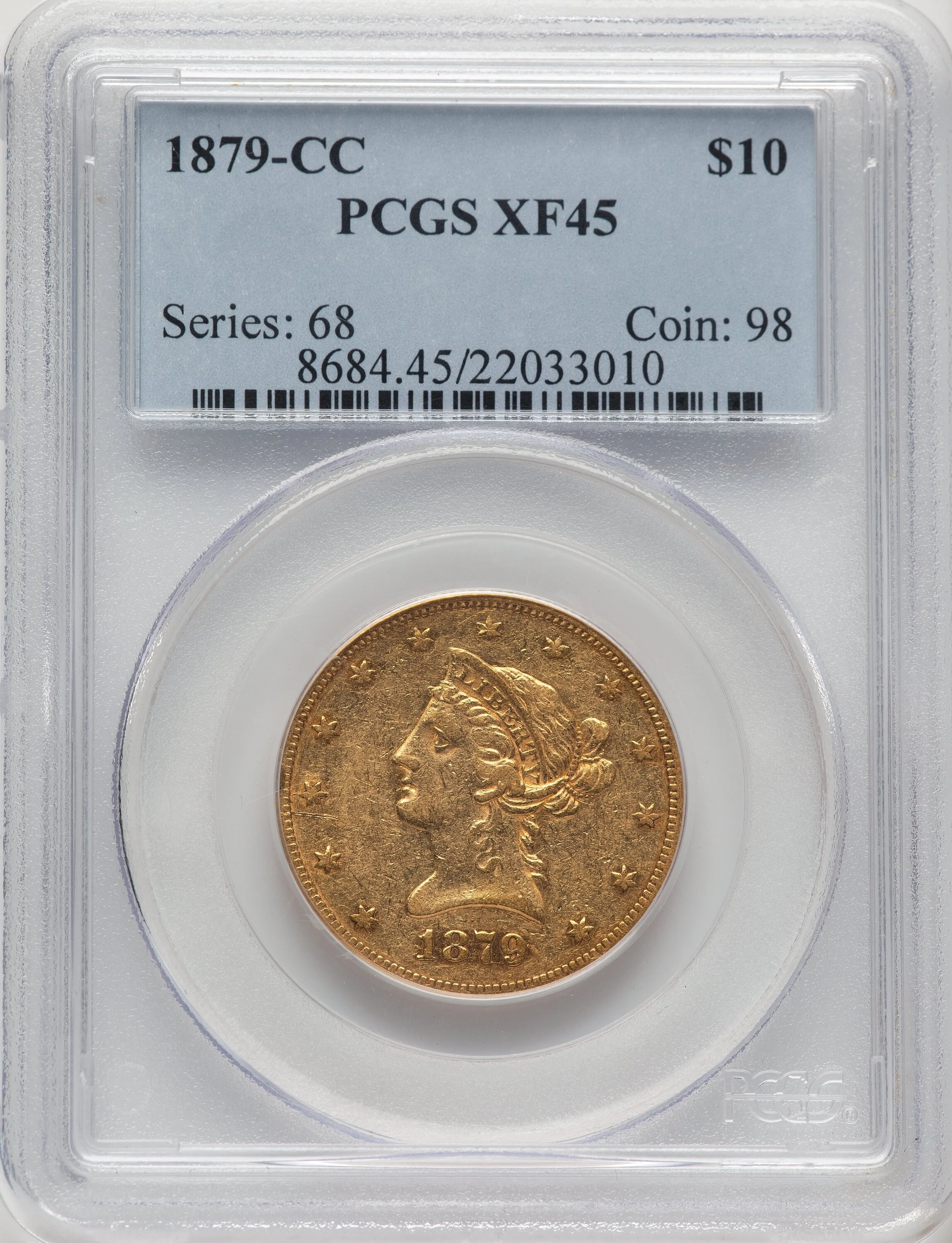 1879-CC $10 - Image 1