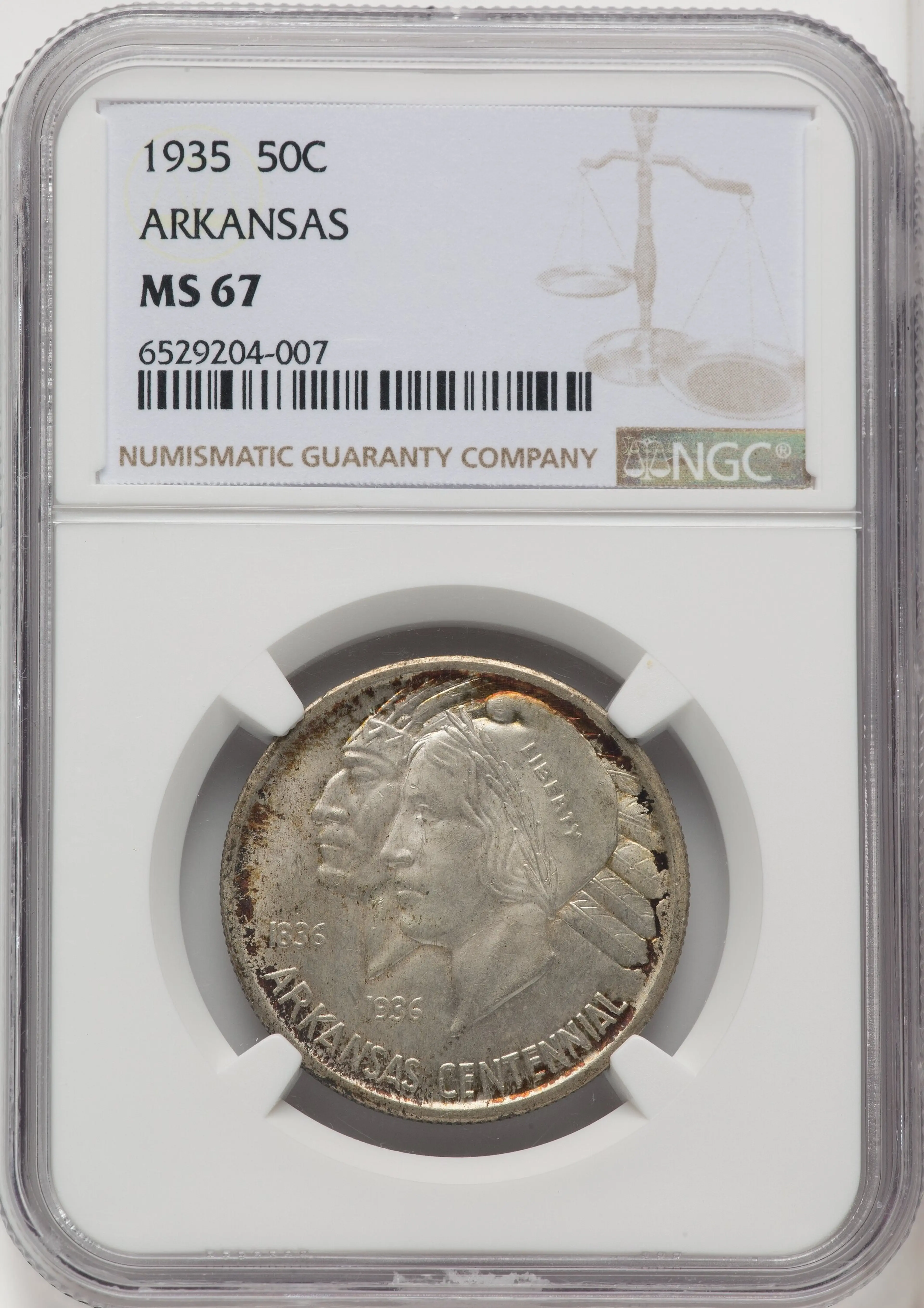 1935 50C Arkansas, MS