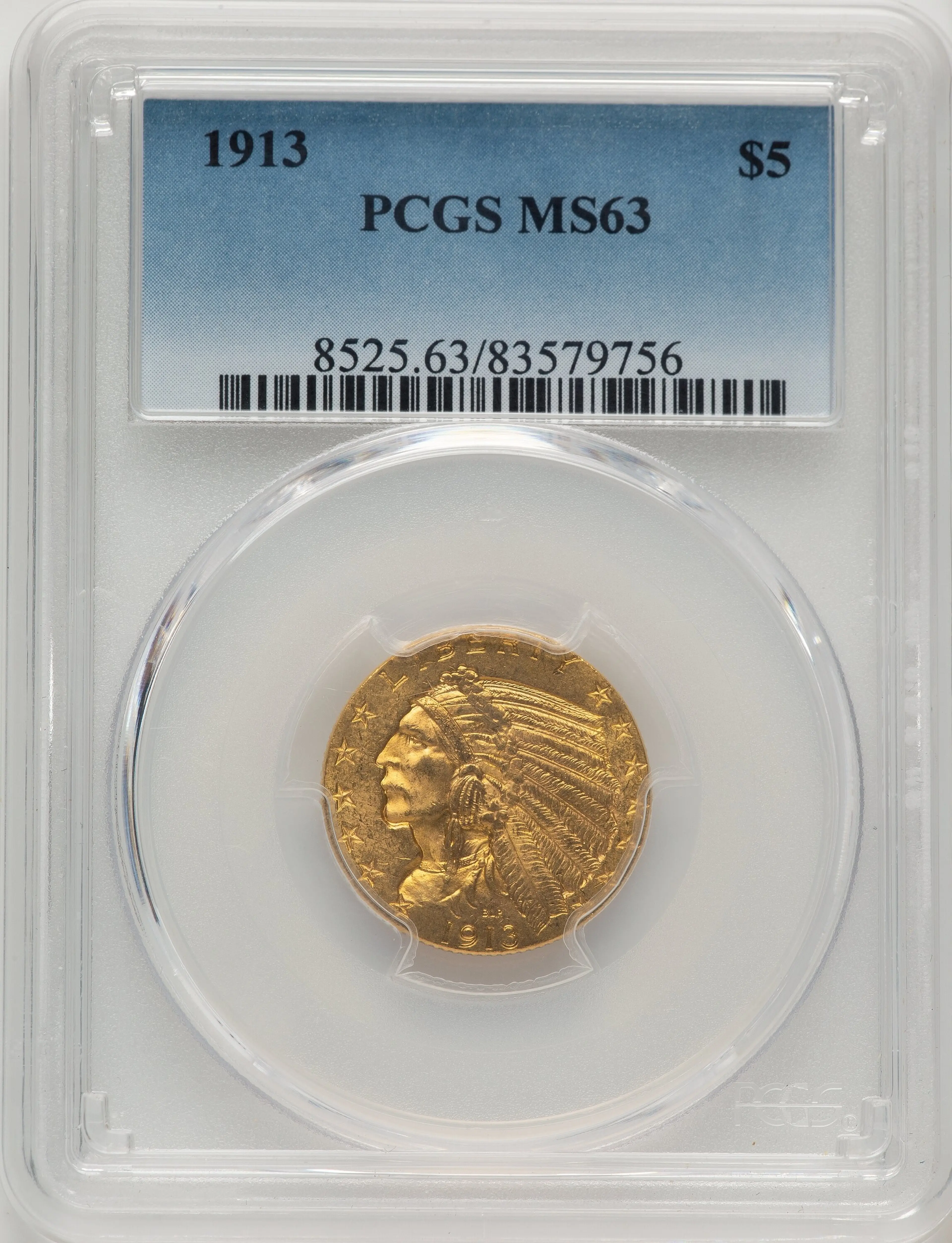 1913 $5