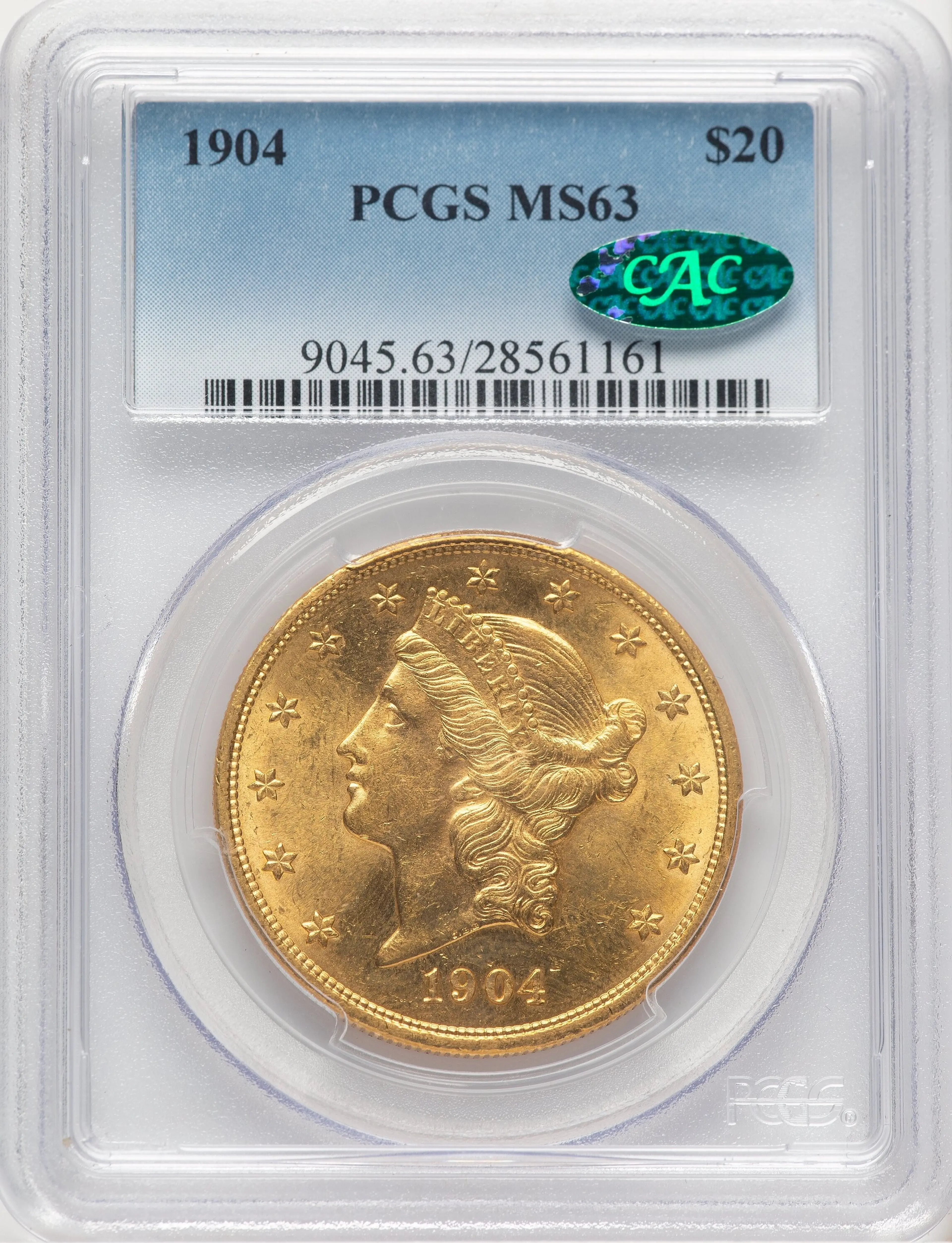 1904 $20 Liberty