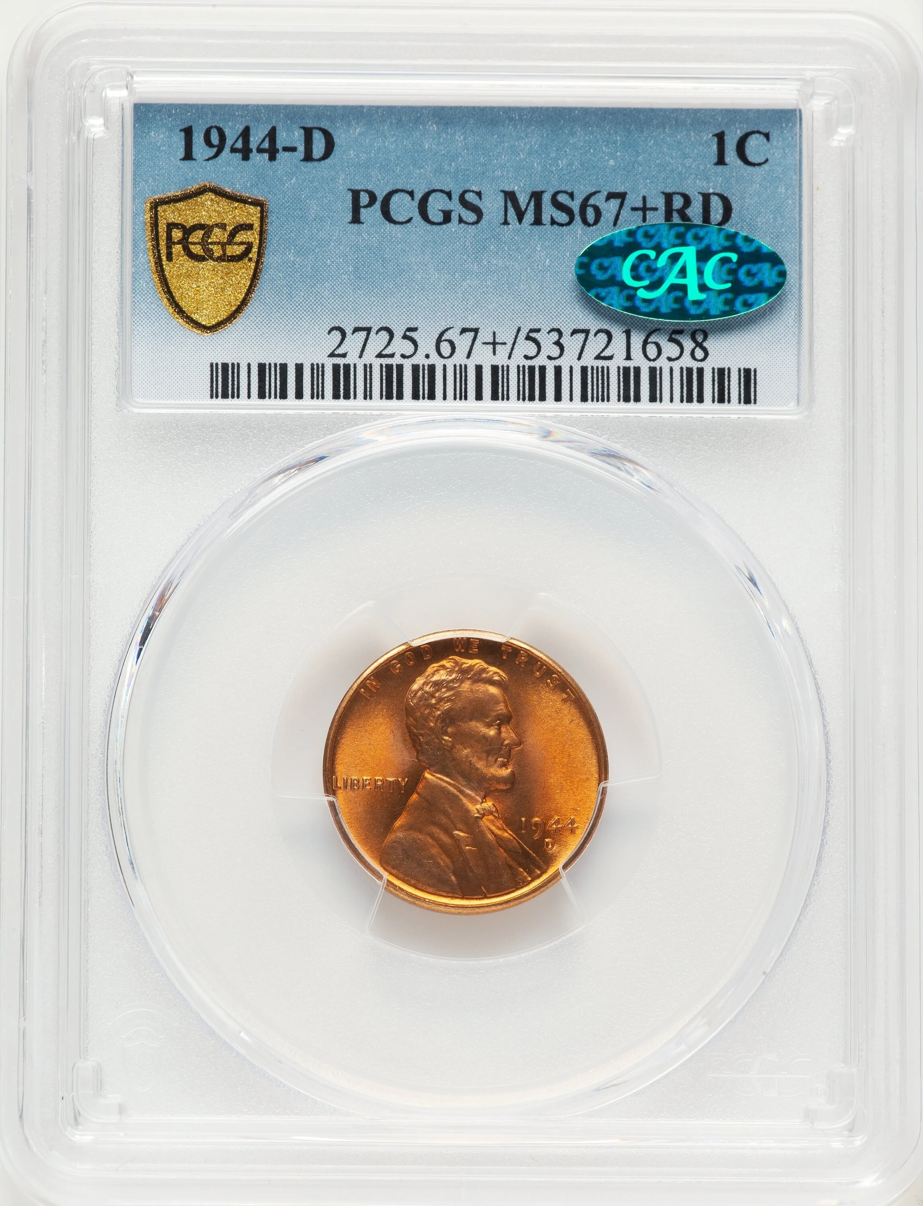 1944-D 1C, RDPCGS Plus