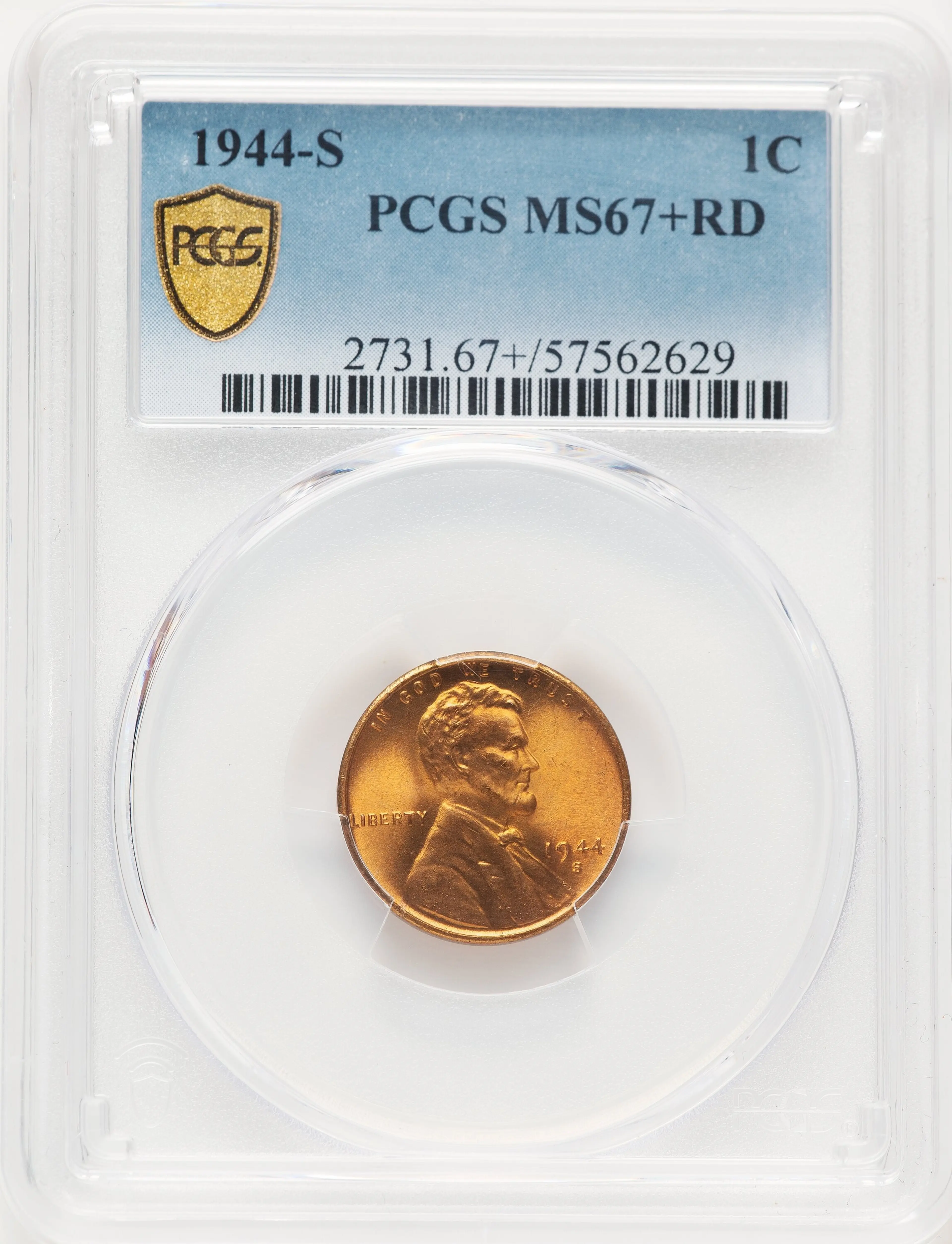 1944-S 1C, RDPCGS Plus