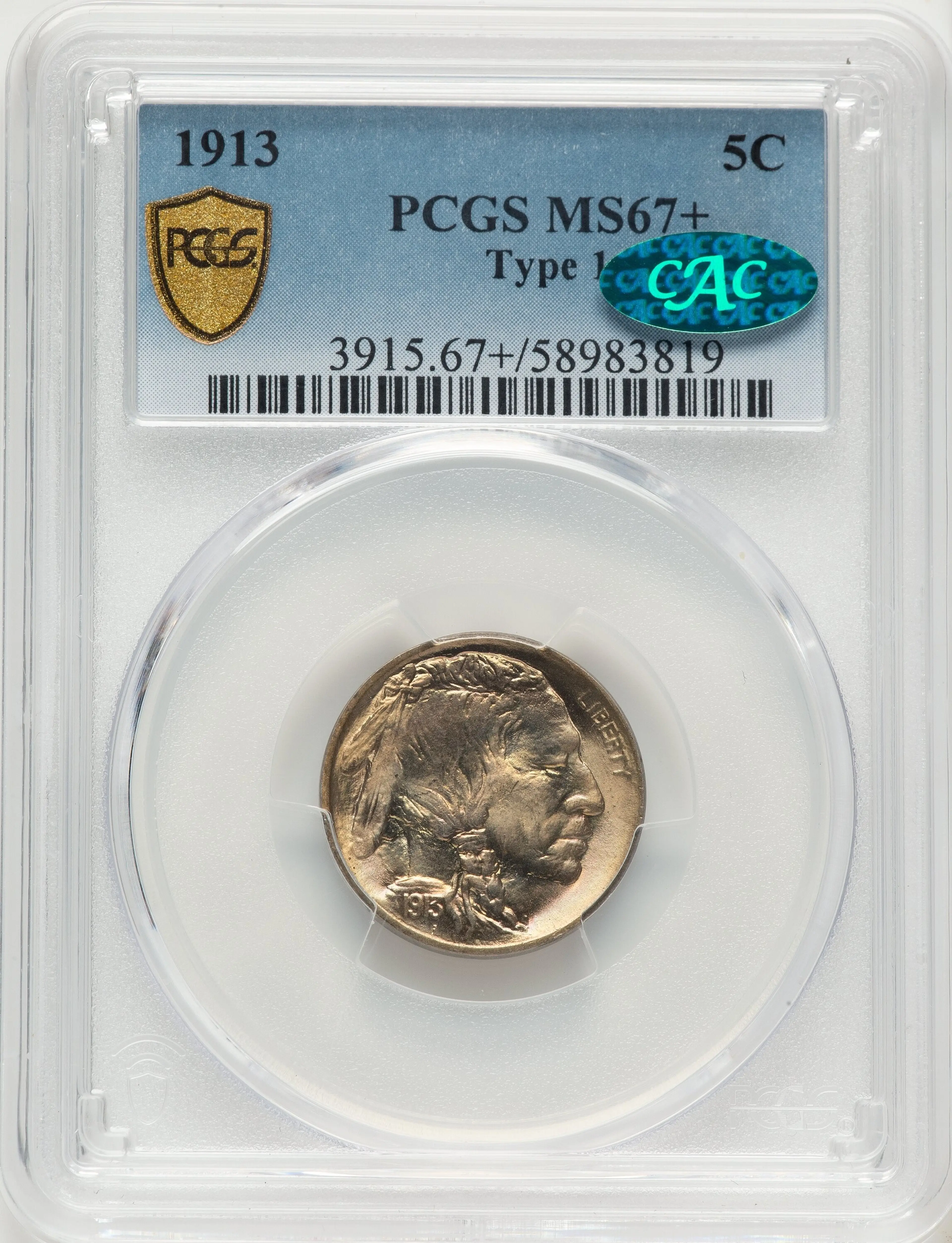 1913 Type One 5C, MSPCGS Plus