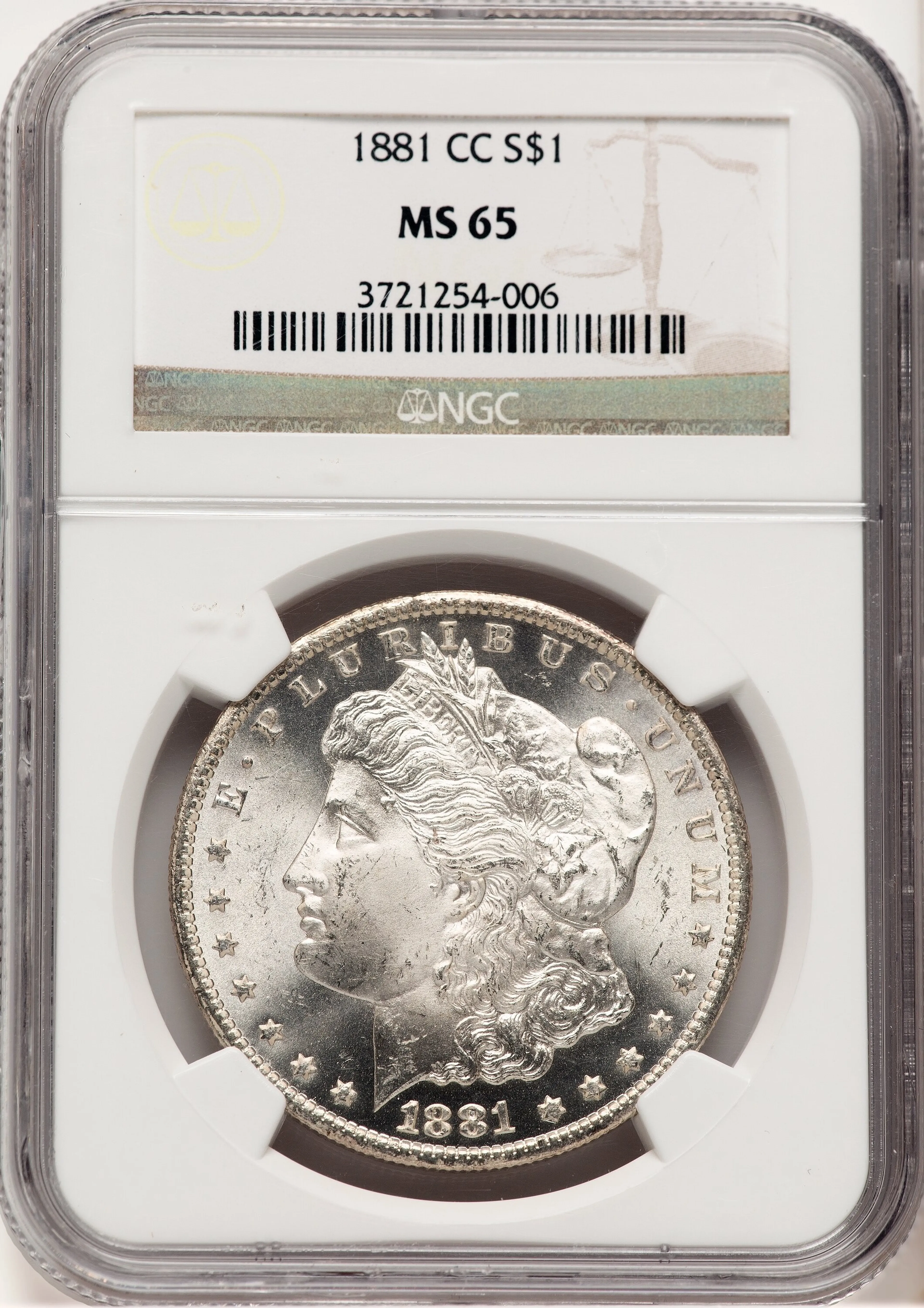 1881-CC S$1 - Image 1