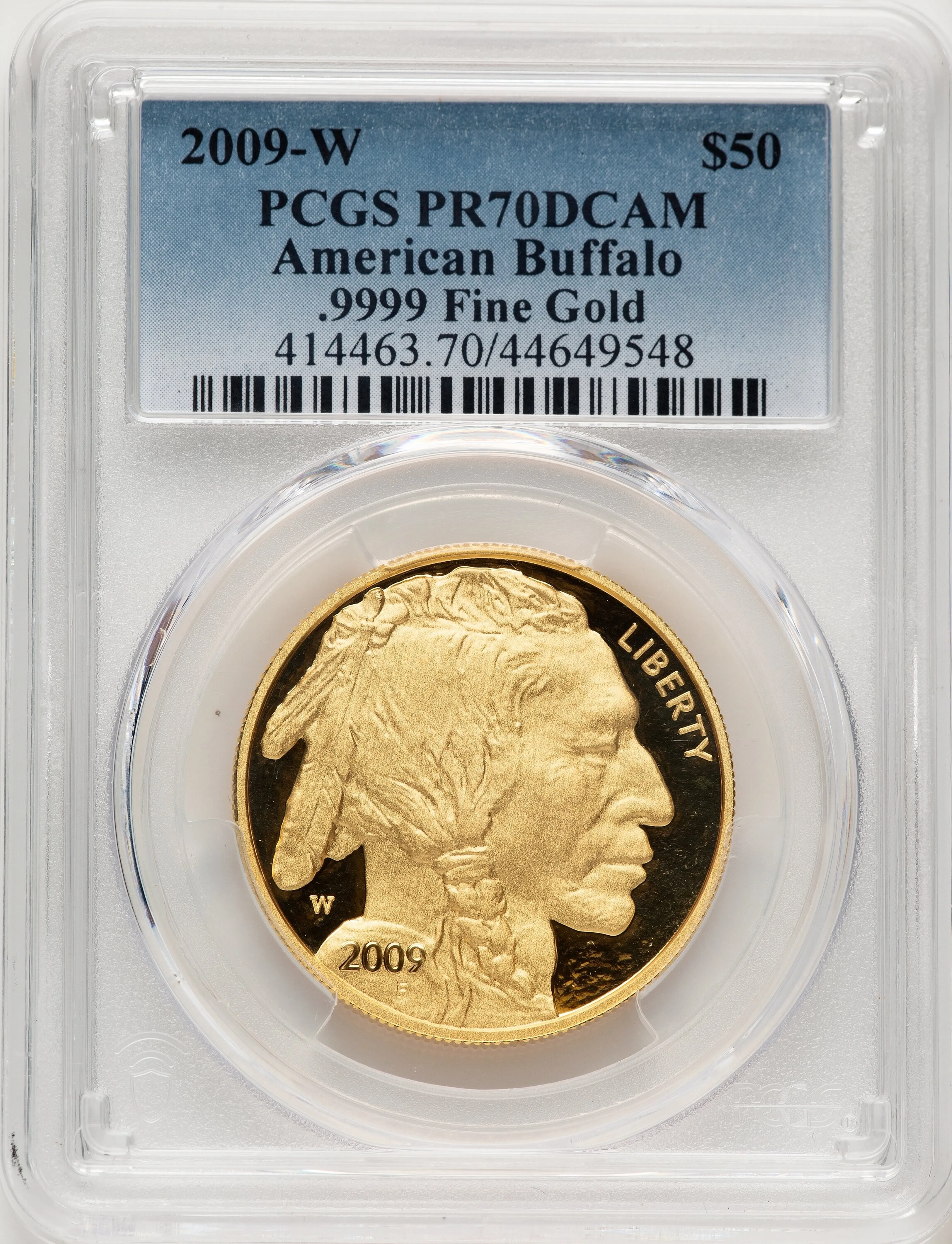 2009-W Proof Gold Buffalo 1 oz - Image 1