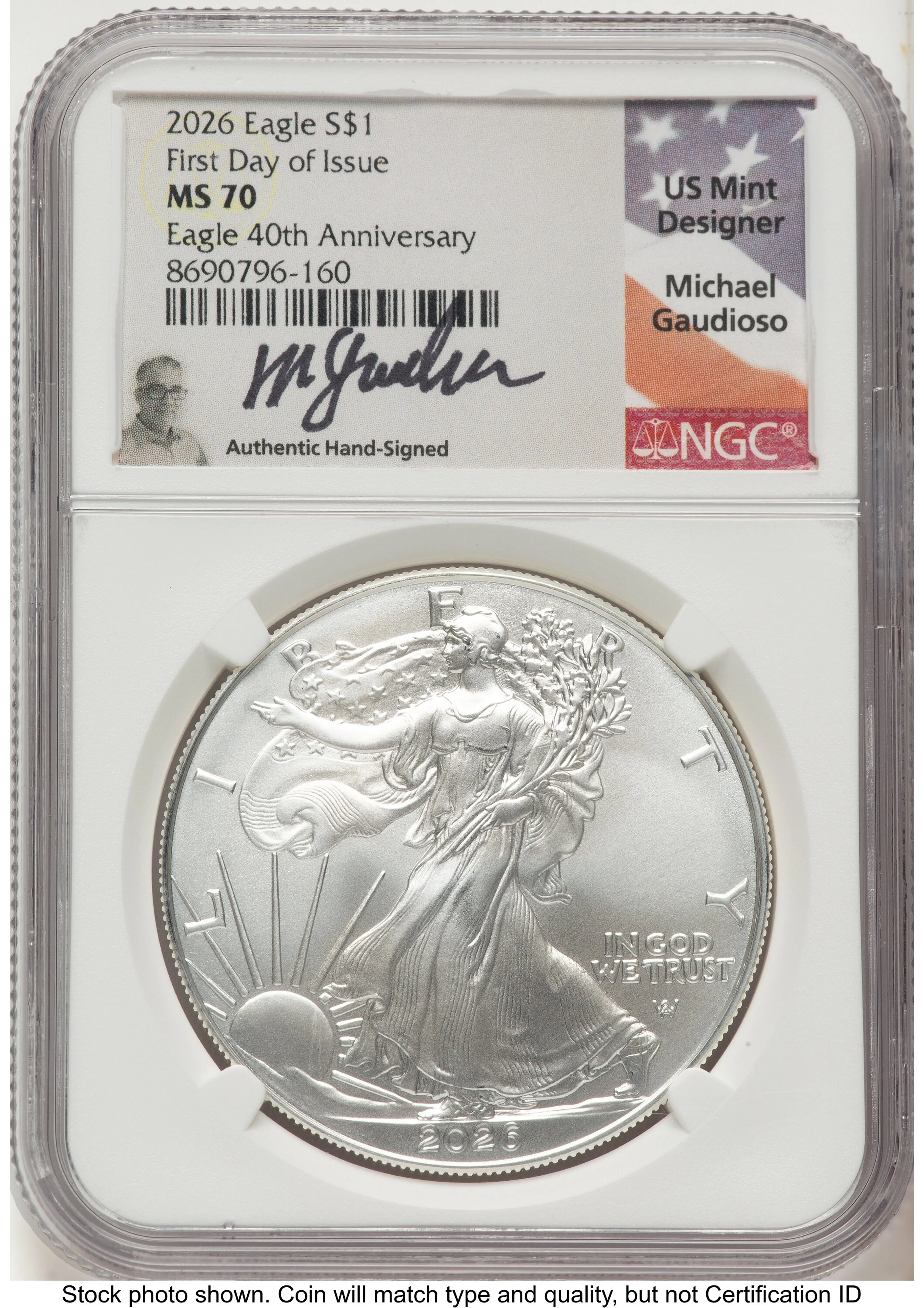 2026 Silver Eagle FDI Michael Gaudioso