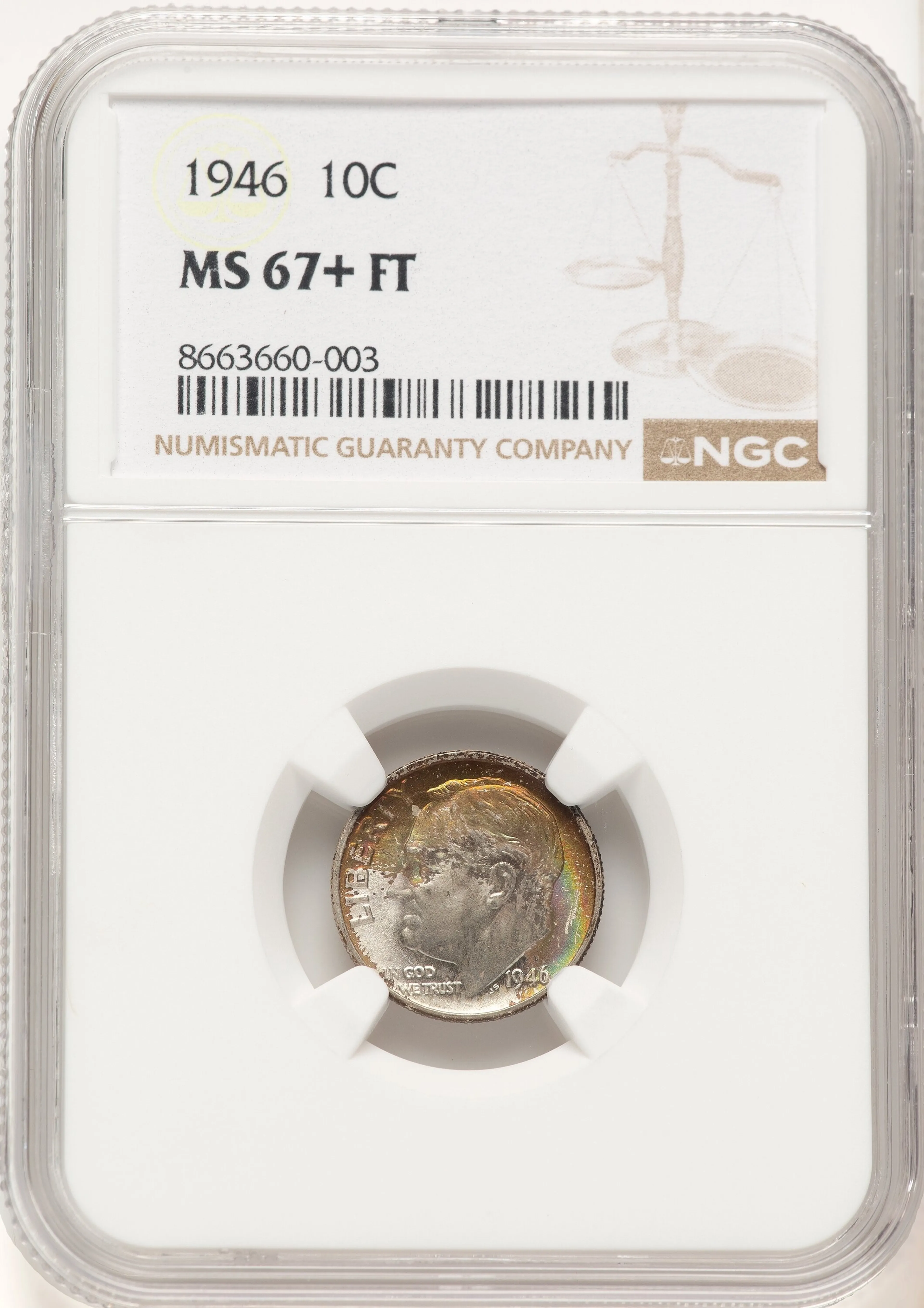1946 10C, FB - Image 1