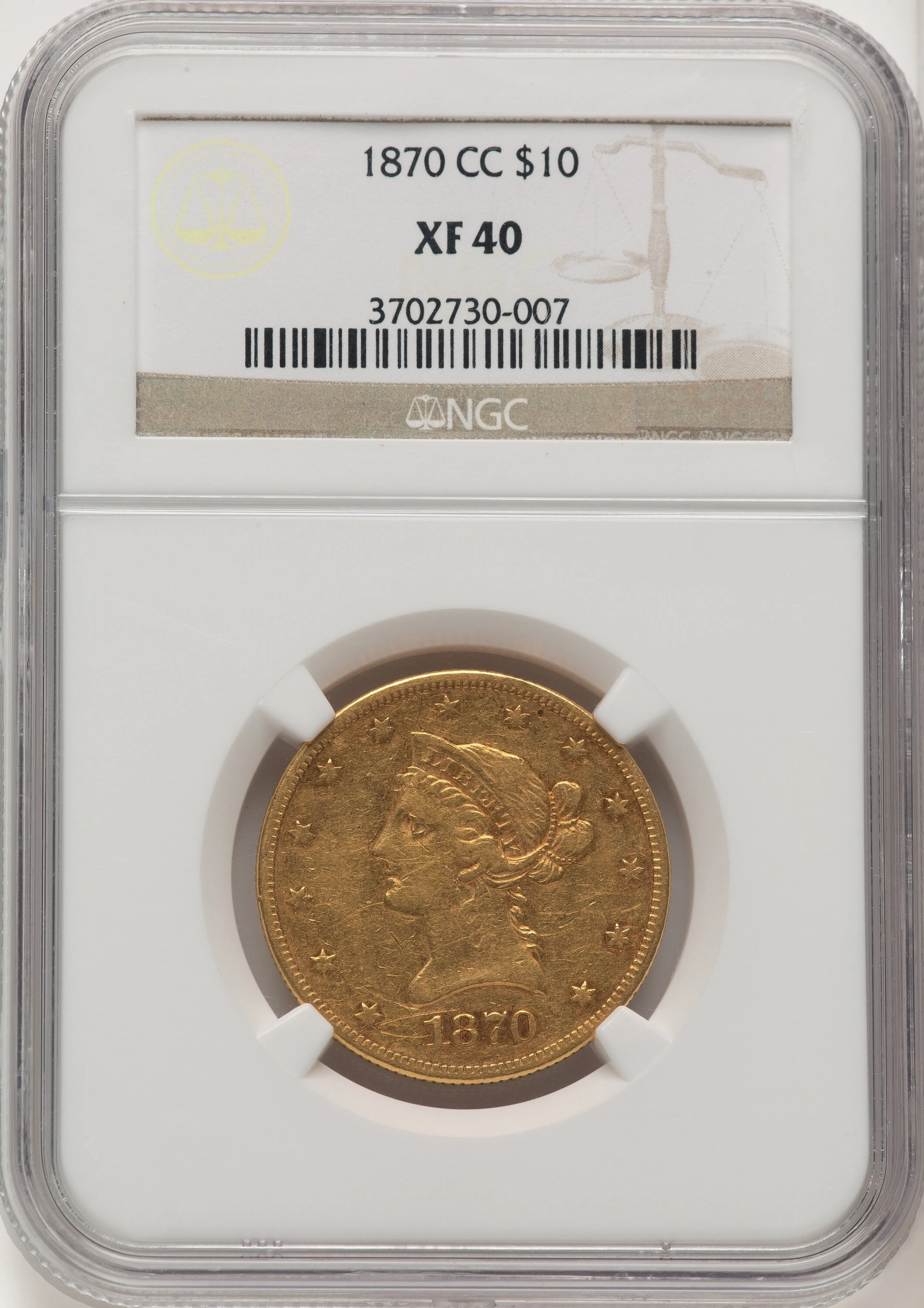 1870-CC $10 - Image 1