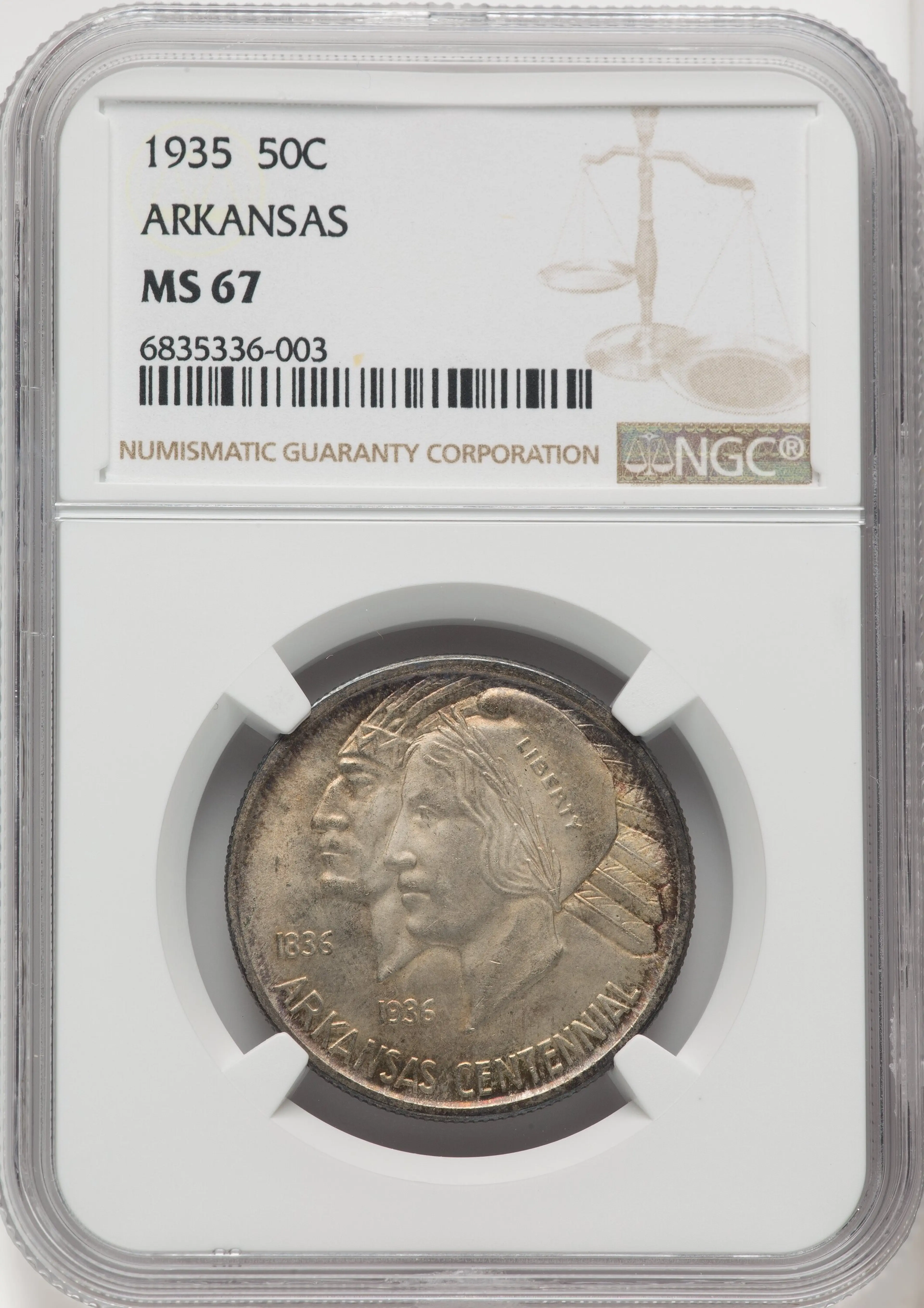 1935 50C Arkansas, MS
