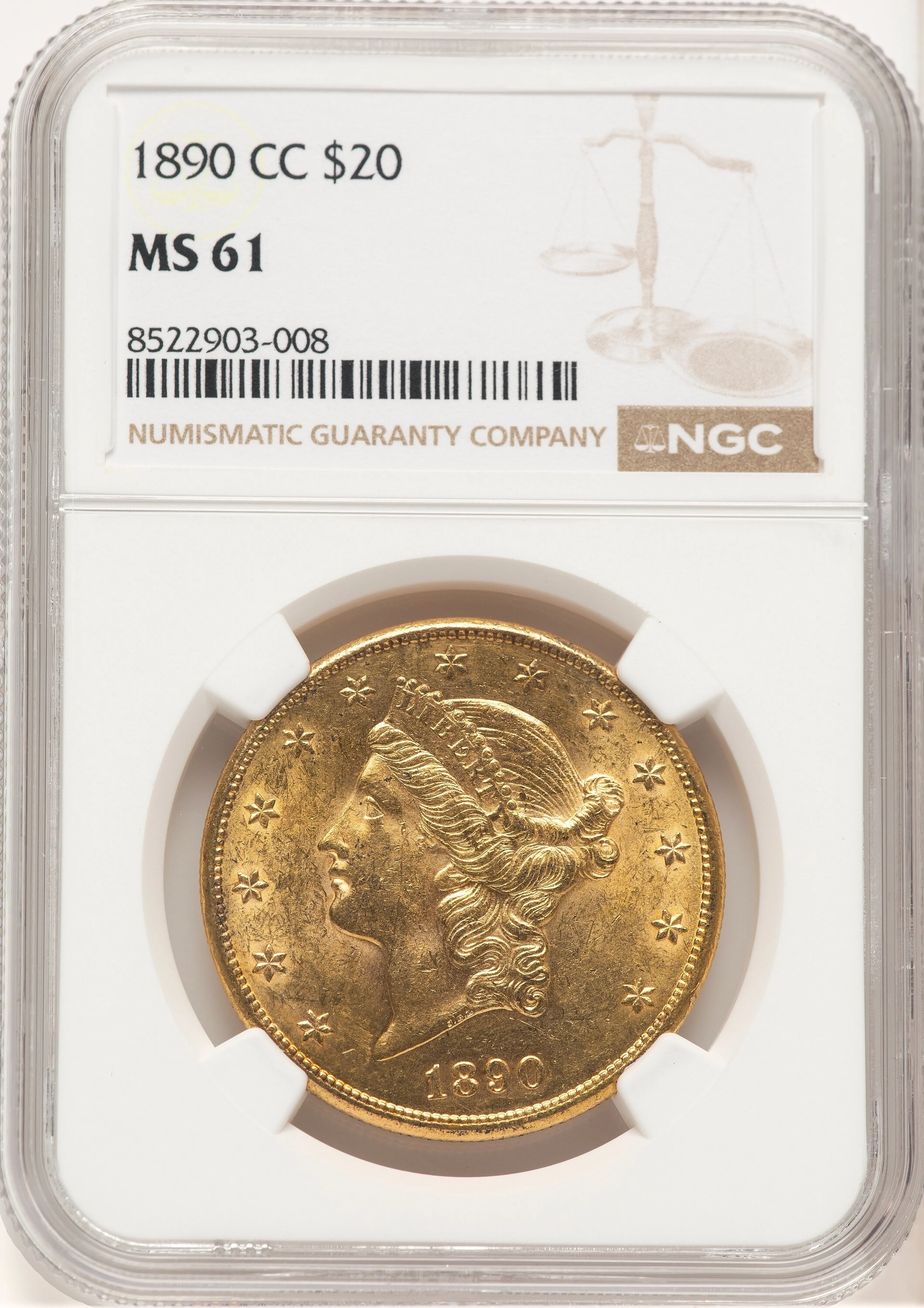 1890-CC $20 - Image 1