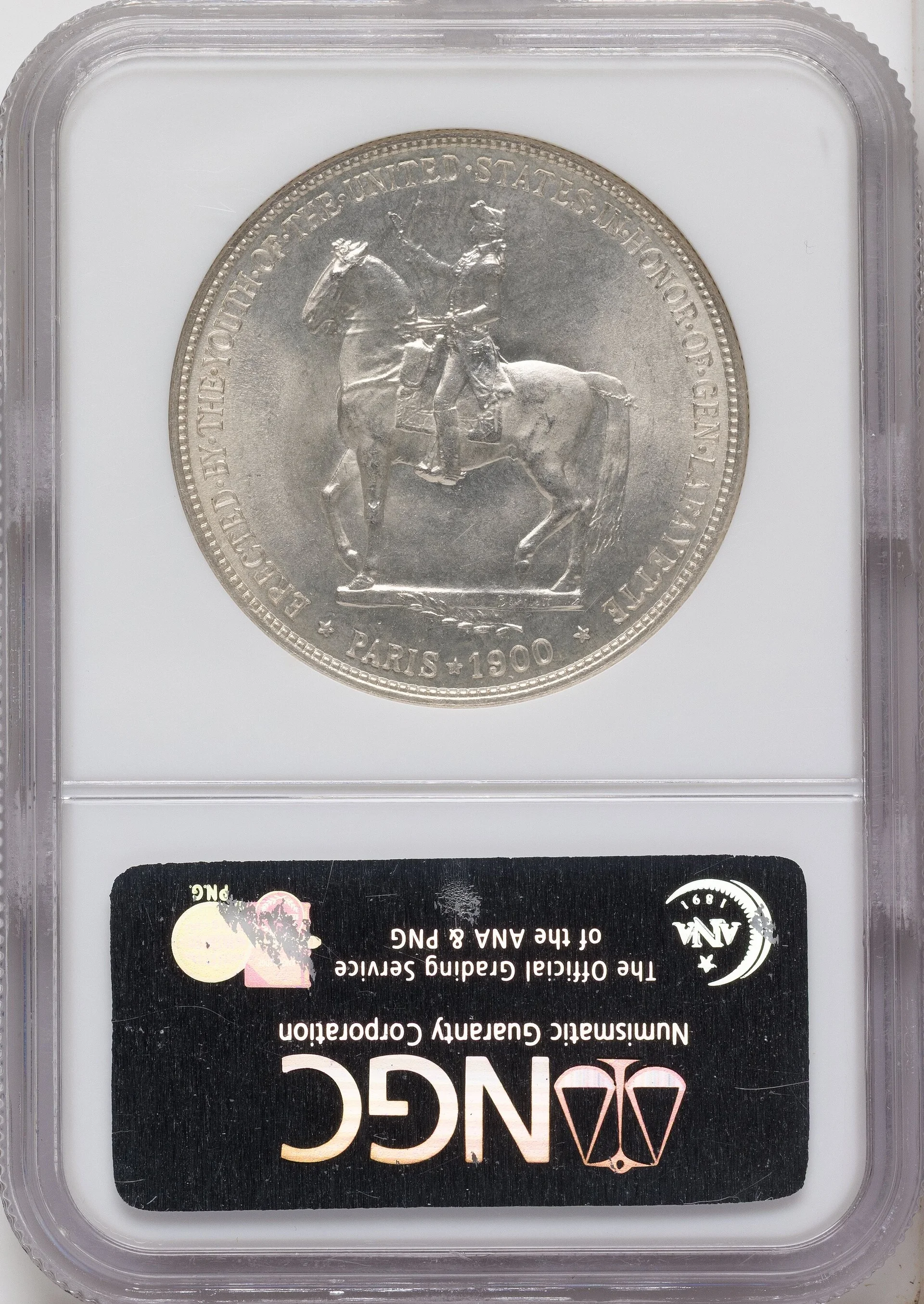 1900 Lafayette Dollar, MS - 2