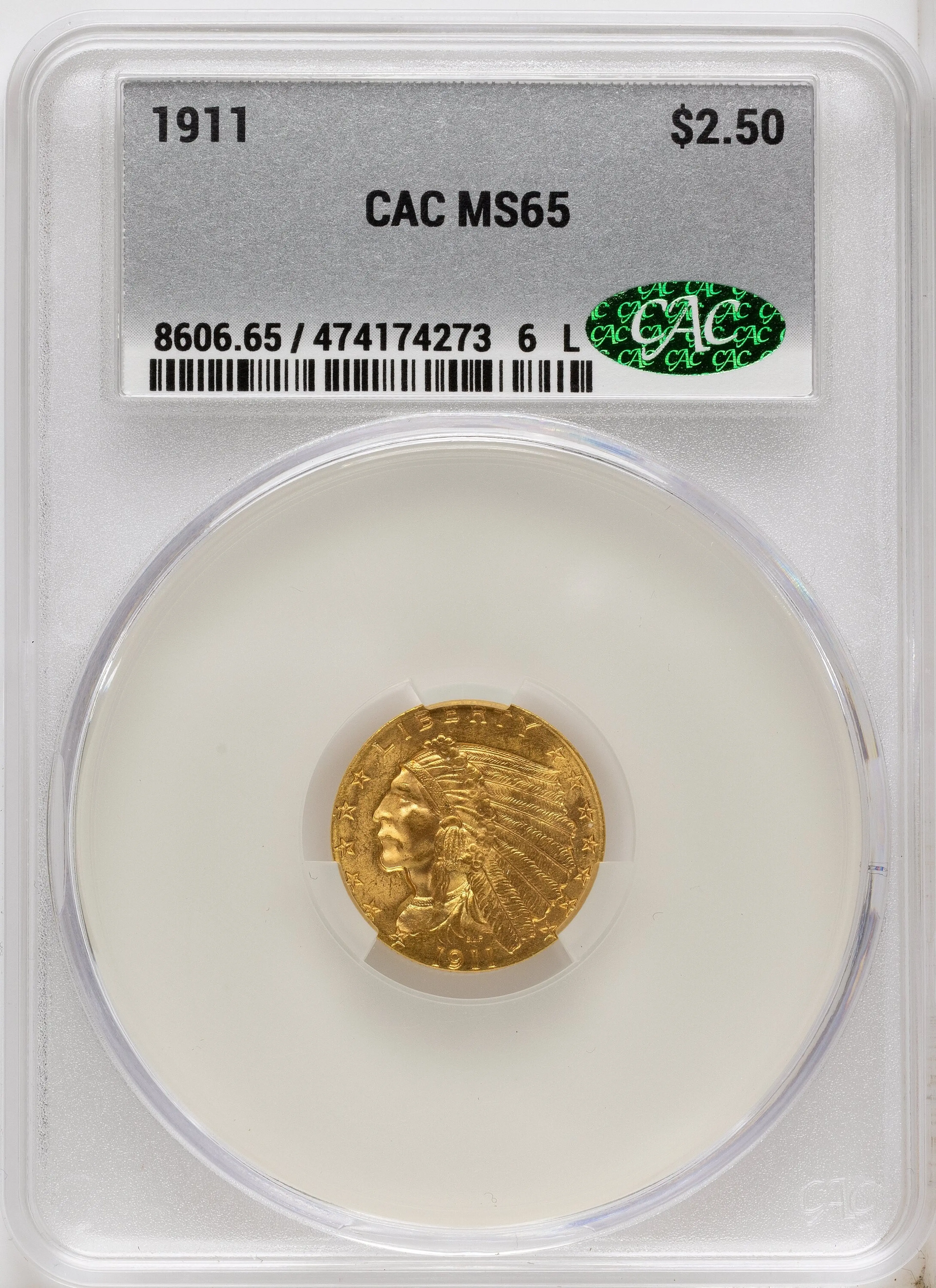 1911 $2 1/2