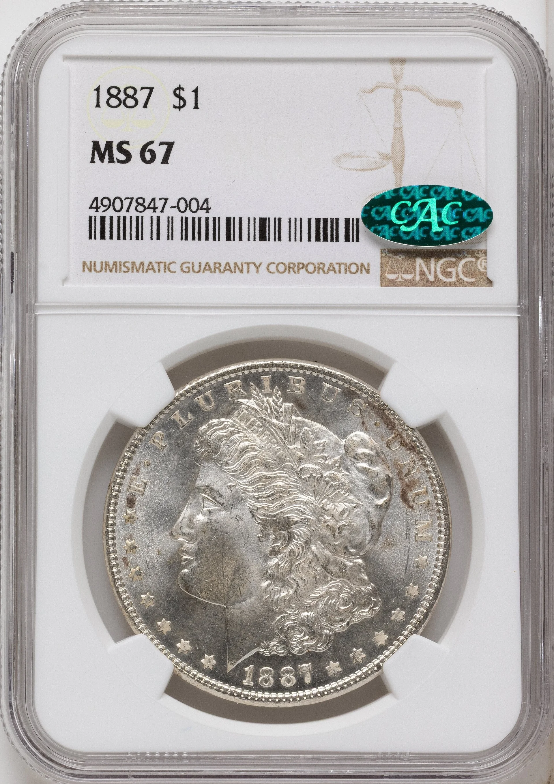 1887 S$1 - 1