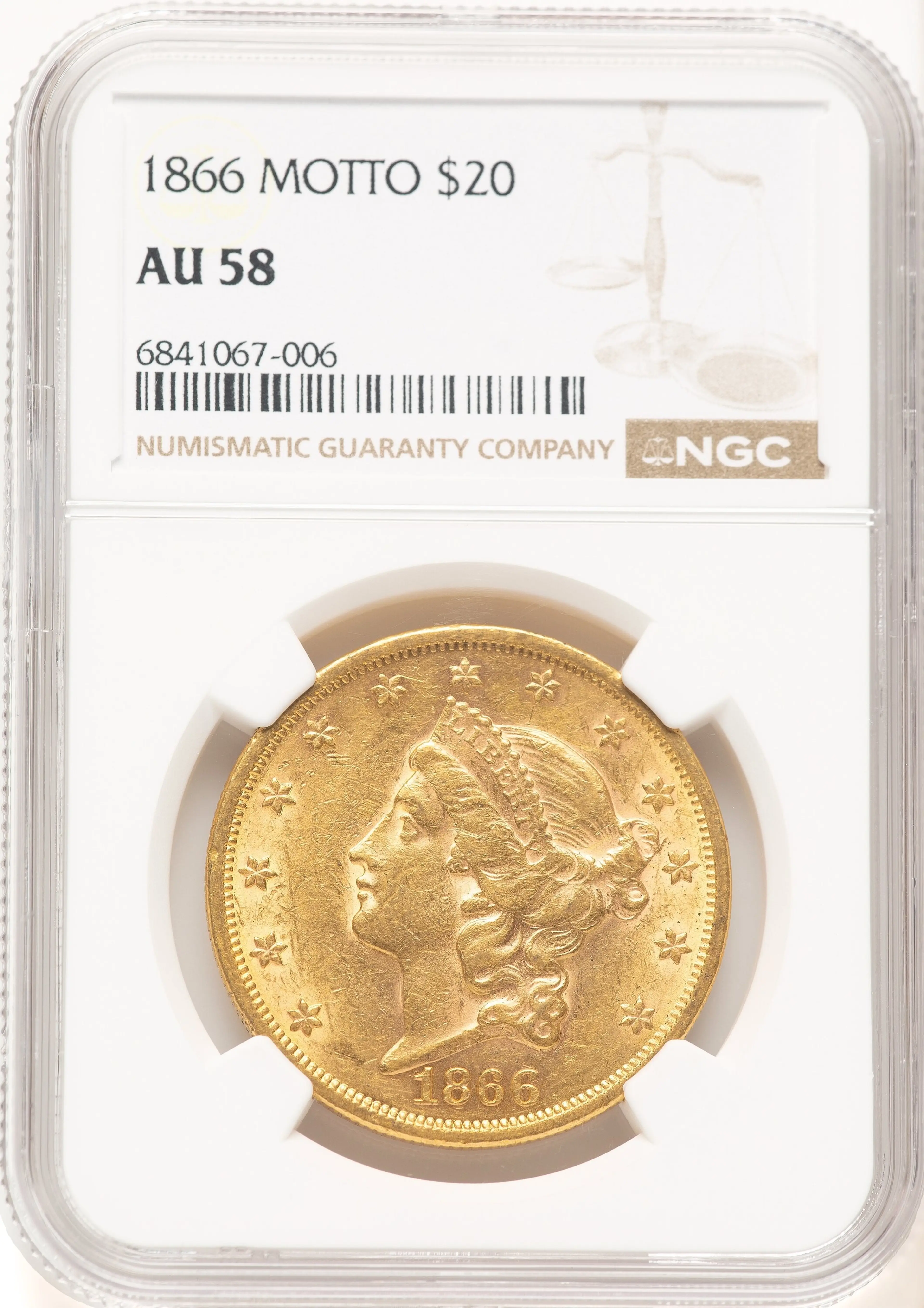 1866 $20