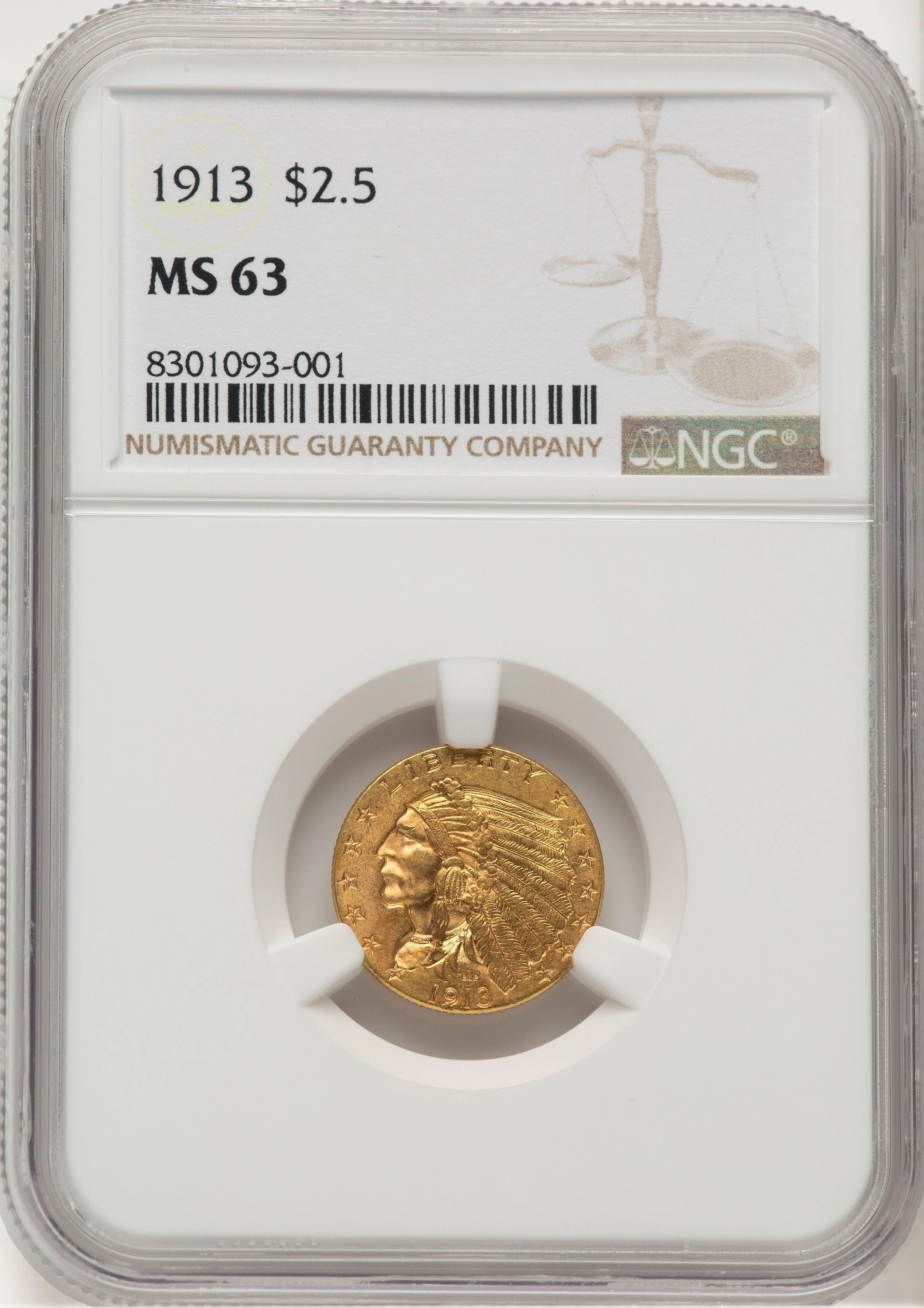 1913 $2 1/2