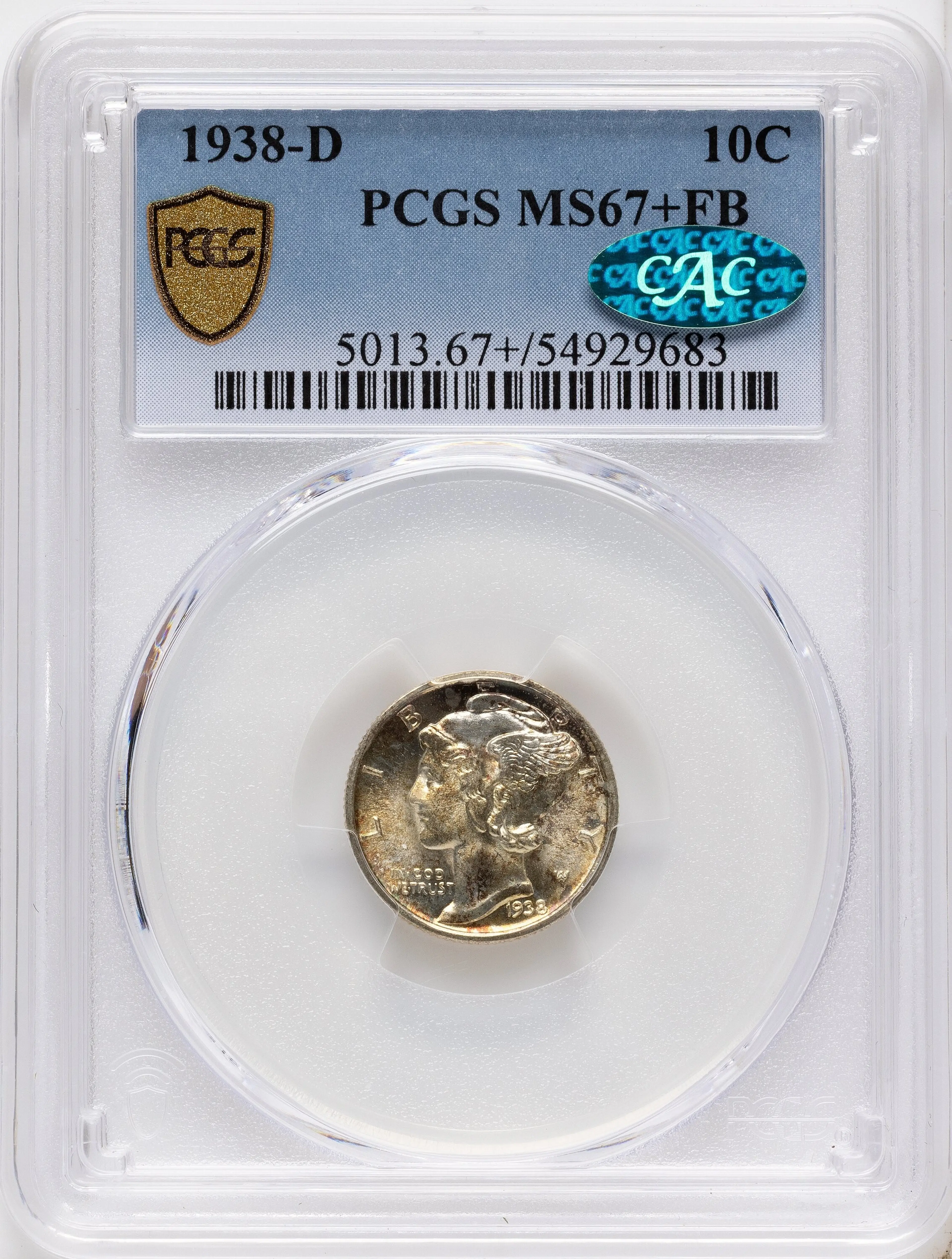 1938-D 10C, FBPCGS Plus