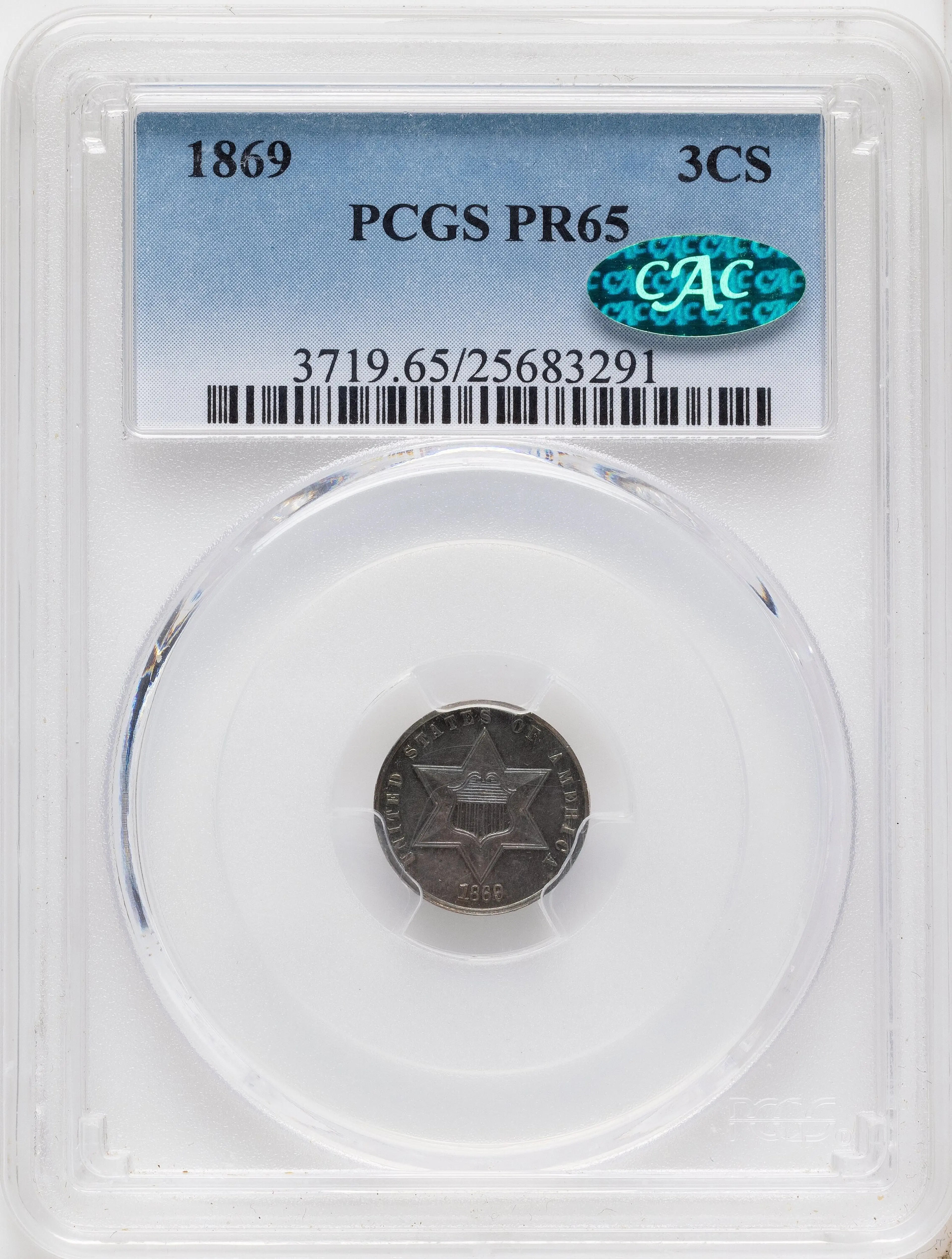 1869/'8' 3CS, PR