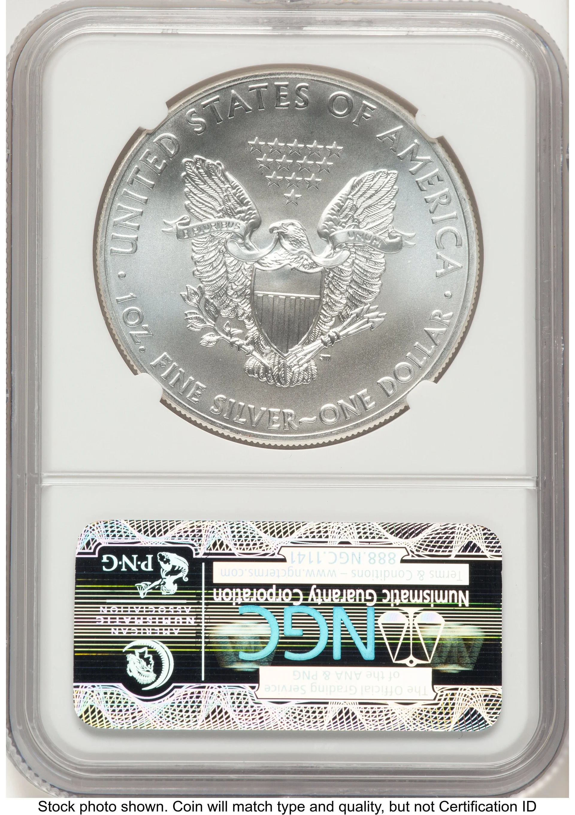 2013-(W) Silver Eagle FR West Point Star Label - 2