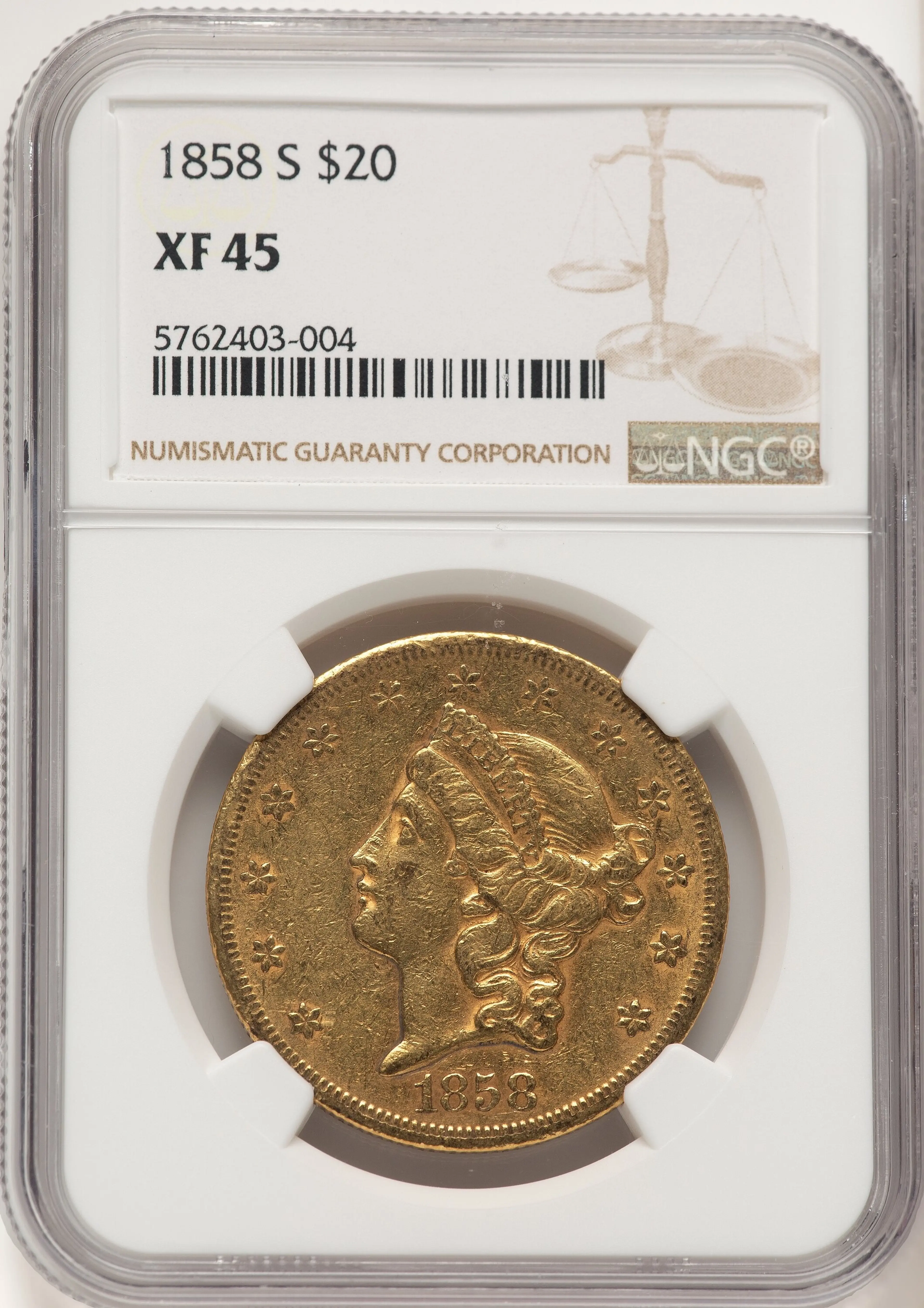 1858-S $20