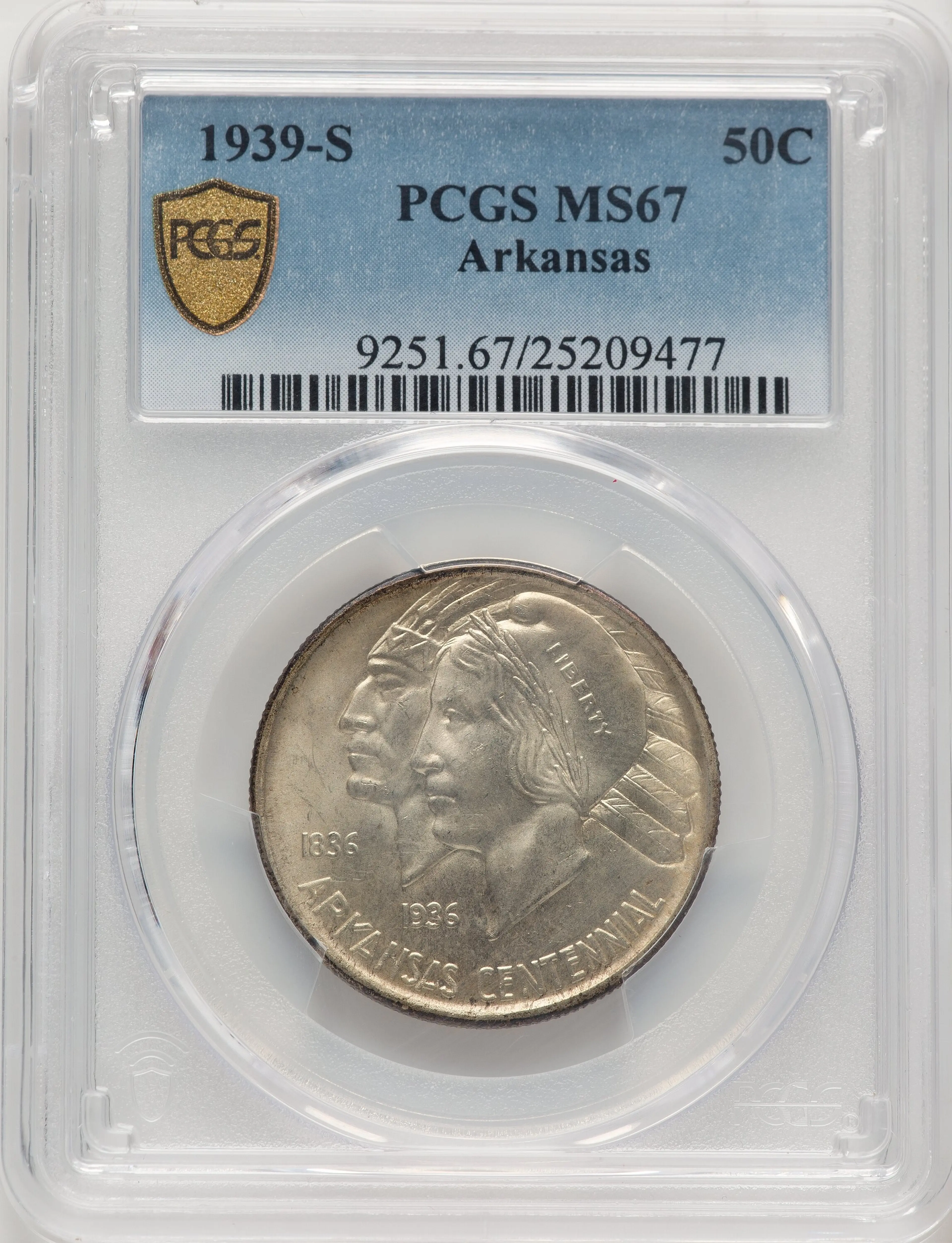 1939-S 50C Arkansas, MS