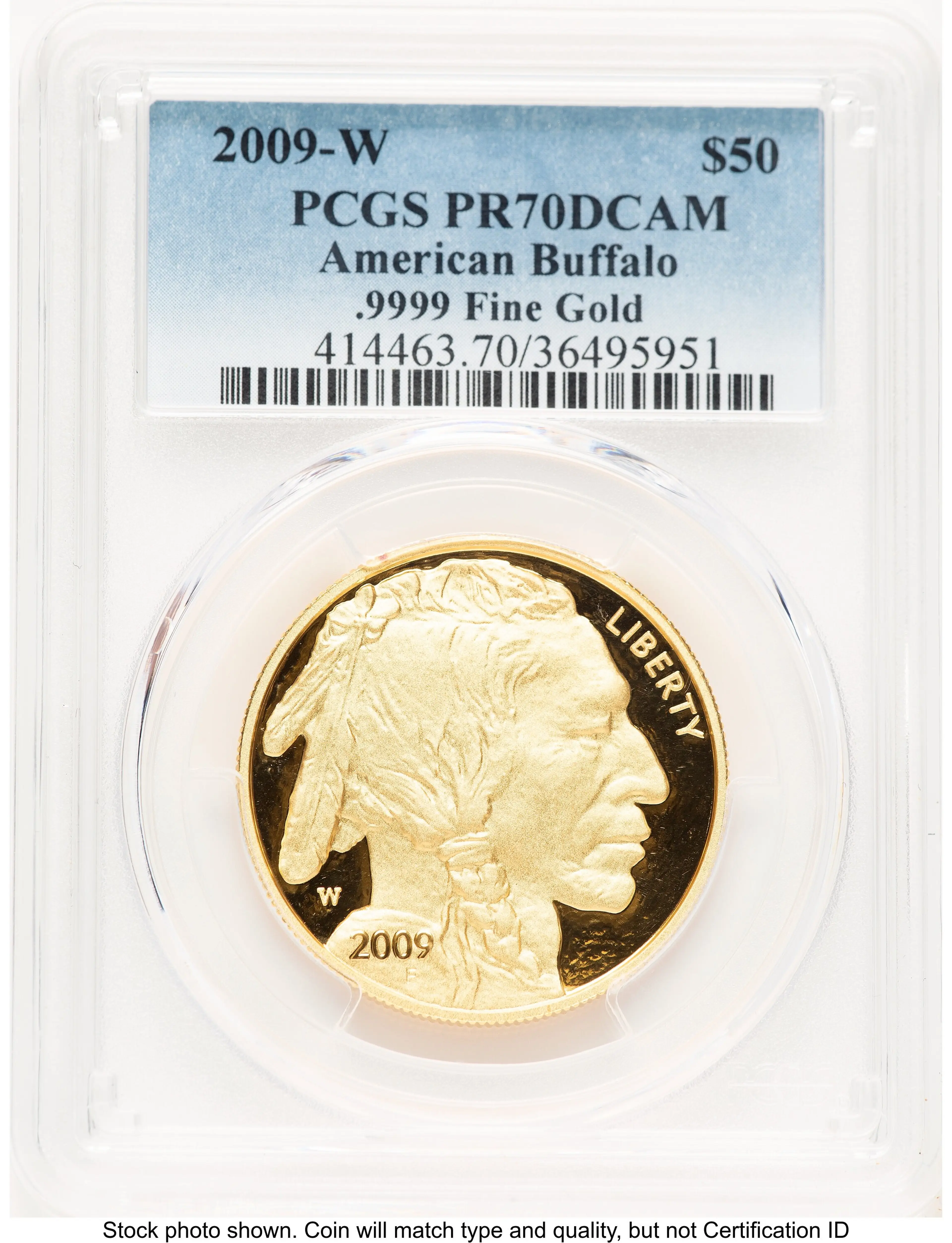 2009-W Proof Gold Buffalo 1 oz