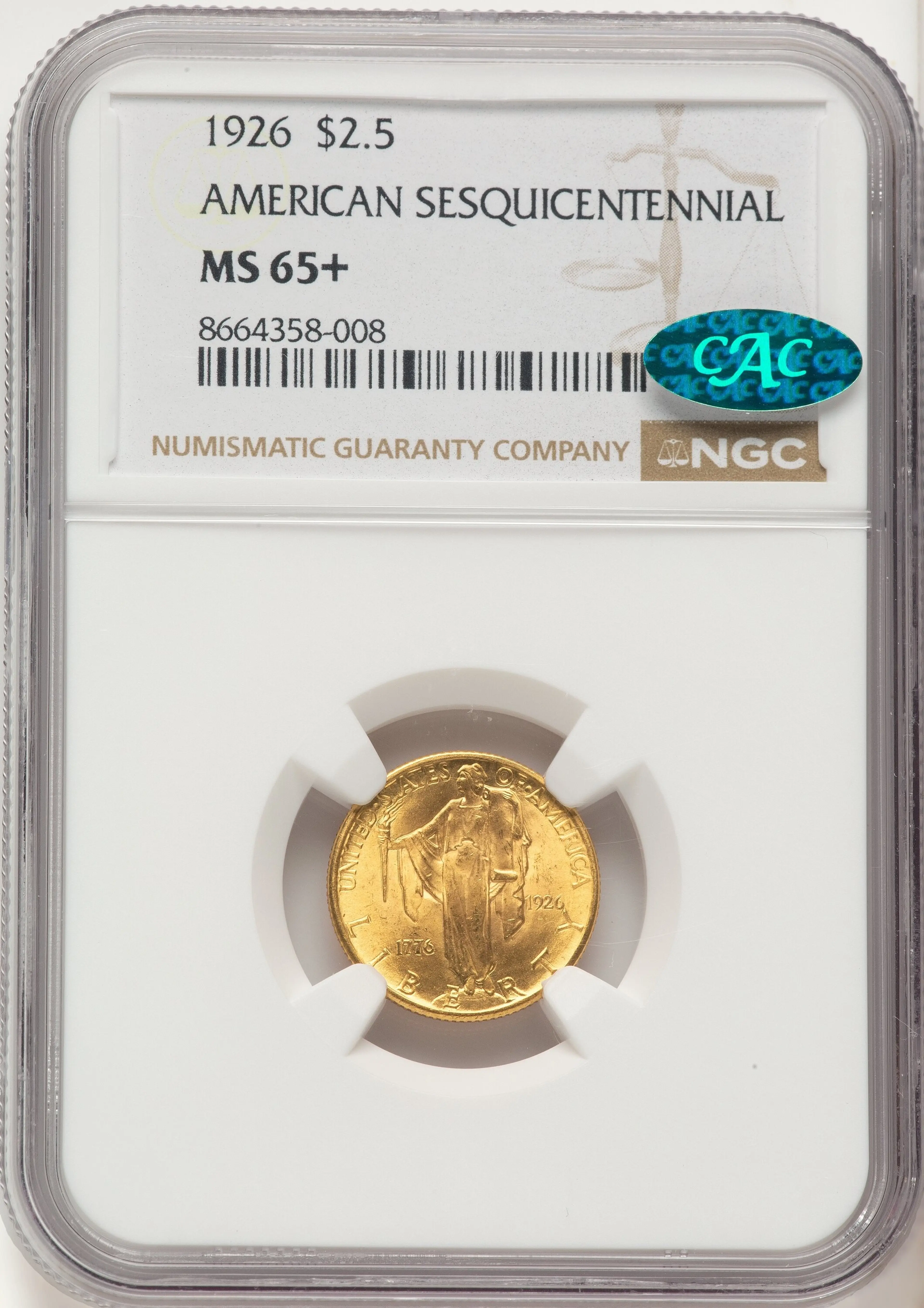 1926 $2 1/2 SESQUI